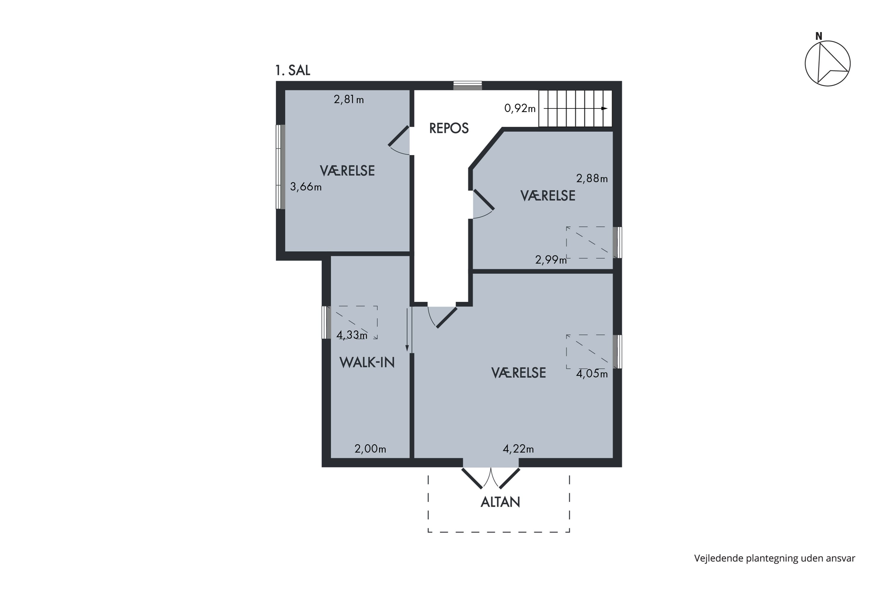 Plantegninger billede af Nørregade 2, 8550 Ryomgård