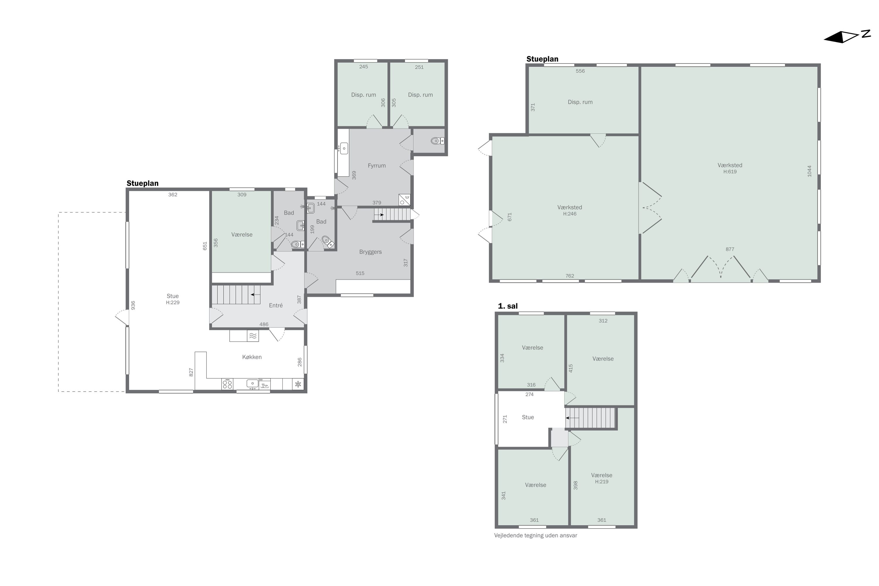 Plantegninger billede af Aggerholmsvej 3, Søndbjerg, 7790 Thyholm