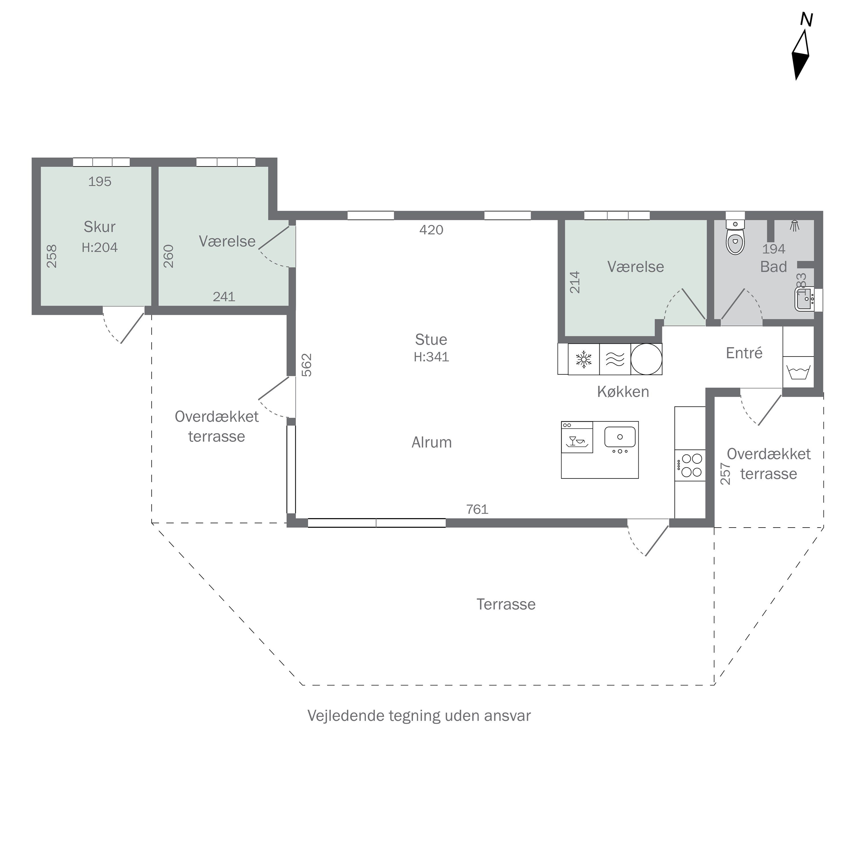 Plantegninger billede af Yasmin-Rose Stien 33, Ejby, 2600 Glostrup