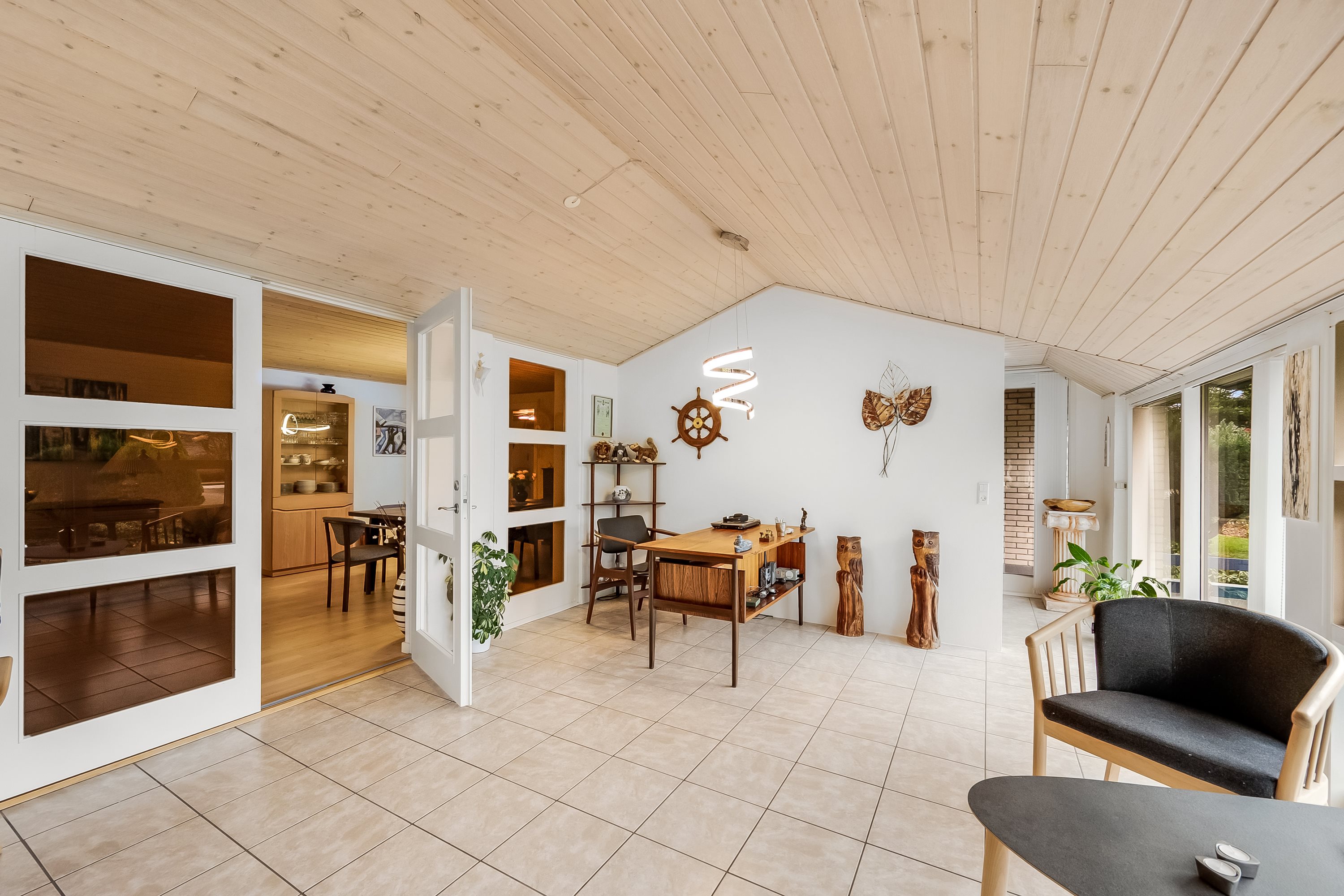 Fremhævet udestue billede i fuldskærmstilstand. Billede af Herningvej 31, Barde, 6920 Videbæk