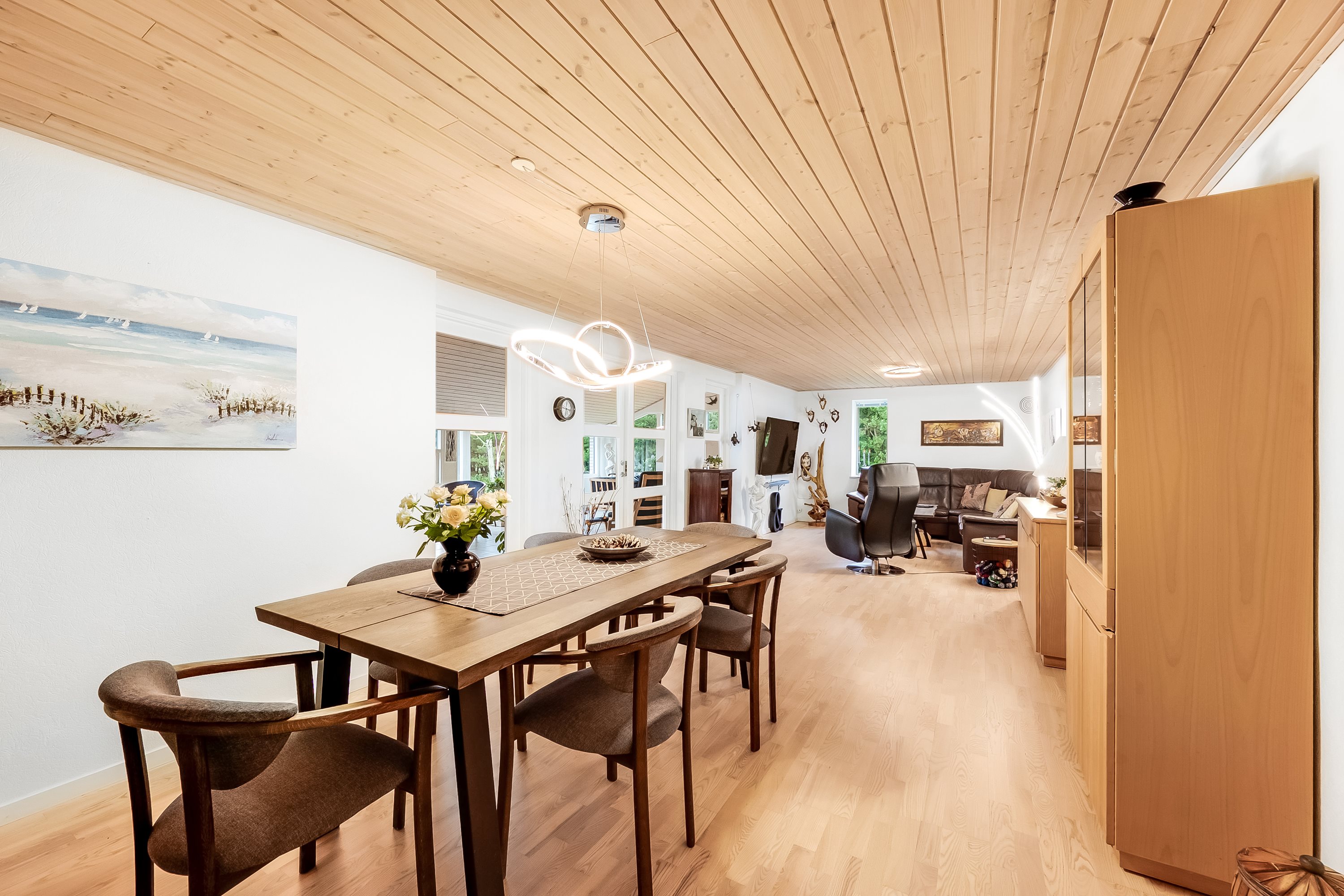 Fremhævet stue billede i fuldskærmstilstand. Billede af Herningvej 31, Barde, 6920 Videbæk