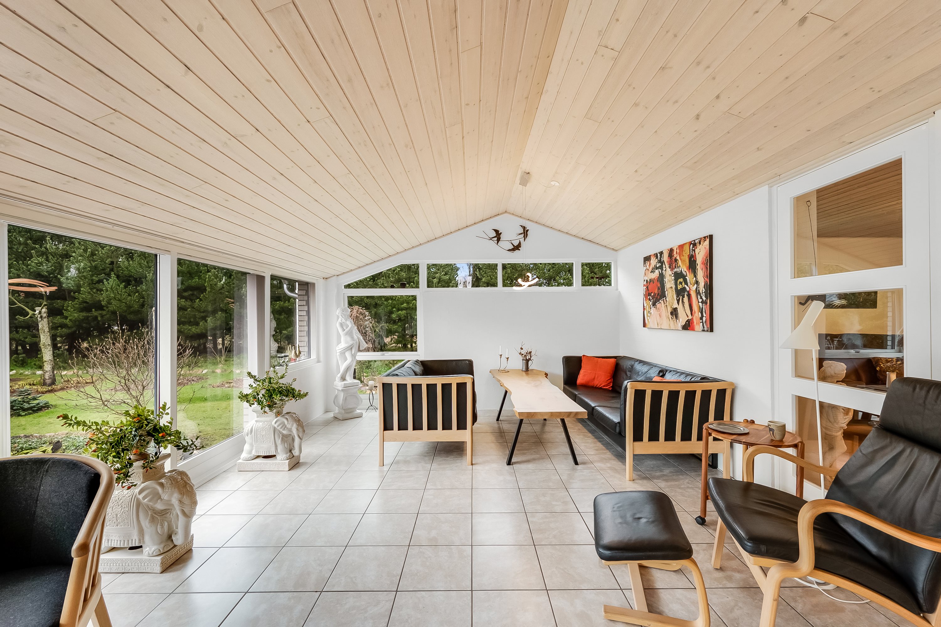 Fremhævet udestue billede i fuldskærmstilstand. Billede af Herningvej 31, Barde, 6920 Videbæk