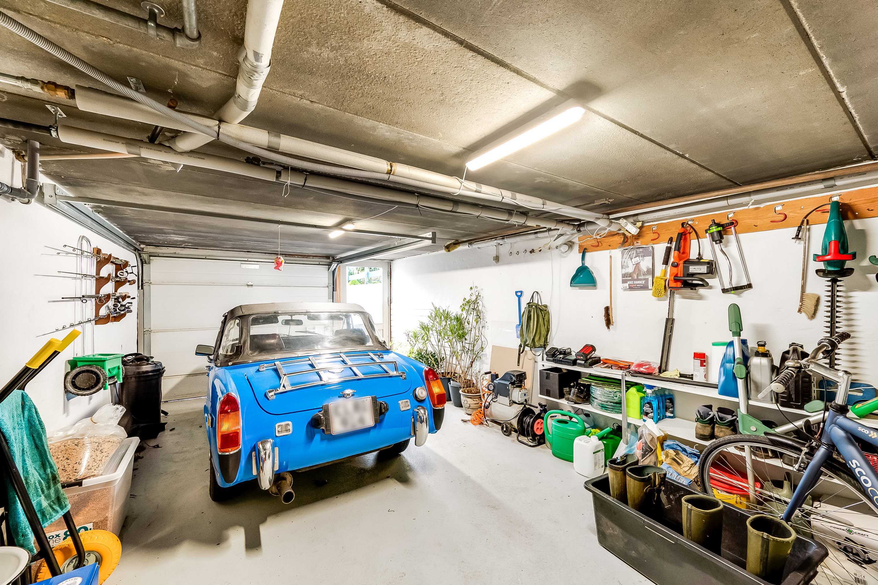 Fremhævet garage billede i fuldskærmstilstand. Billede af Herningvej 31, Barde, 6920 Videbæk