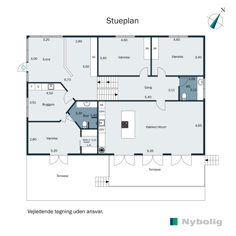 Plantegninger billede af Vangevej 15, Askov, 6600 Vejen