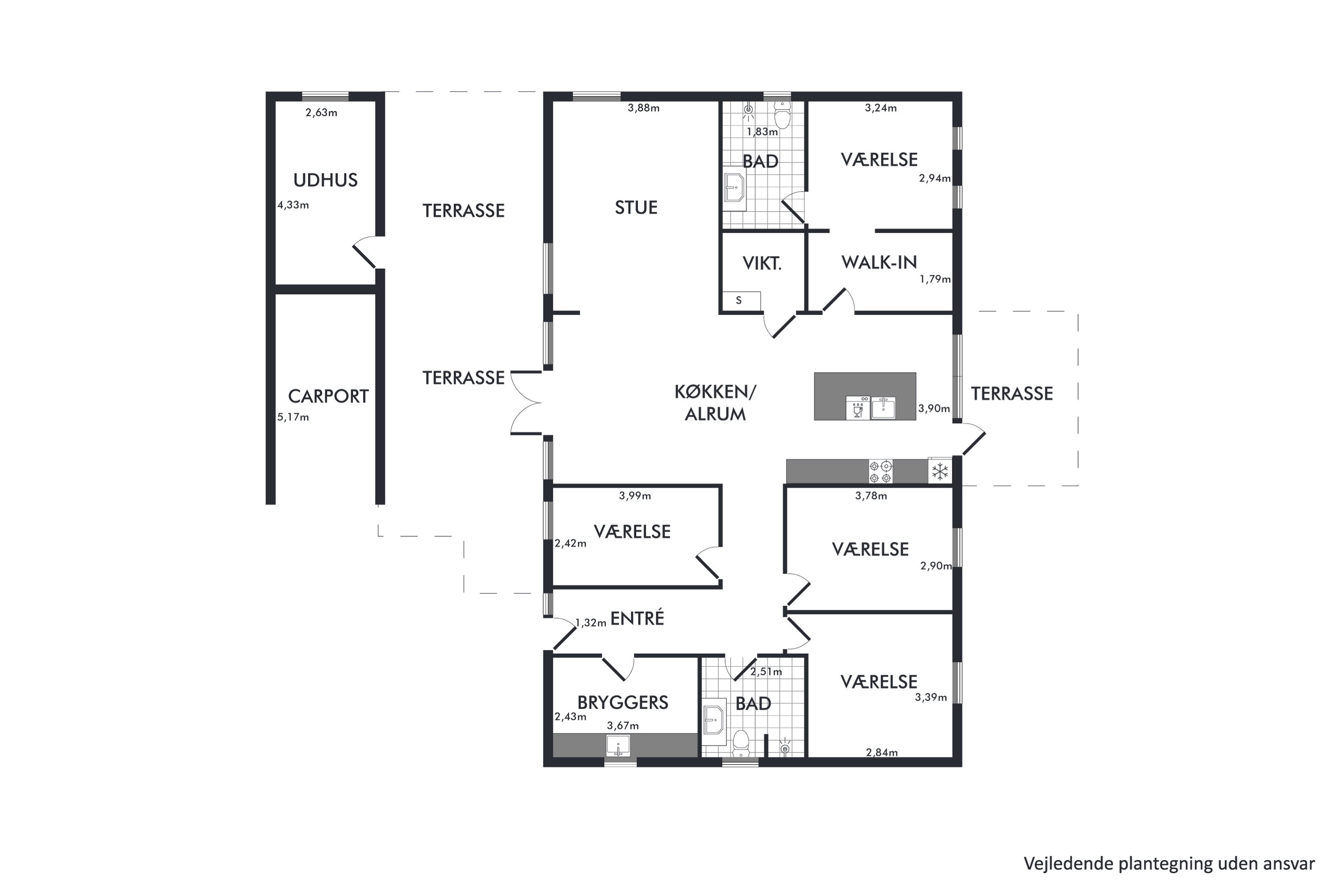 Plantegninger billede af Mølbjerget 19, Rodskov, 8543 Hornslet