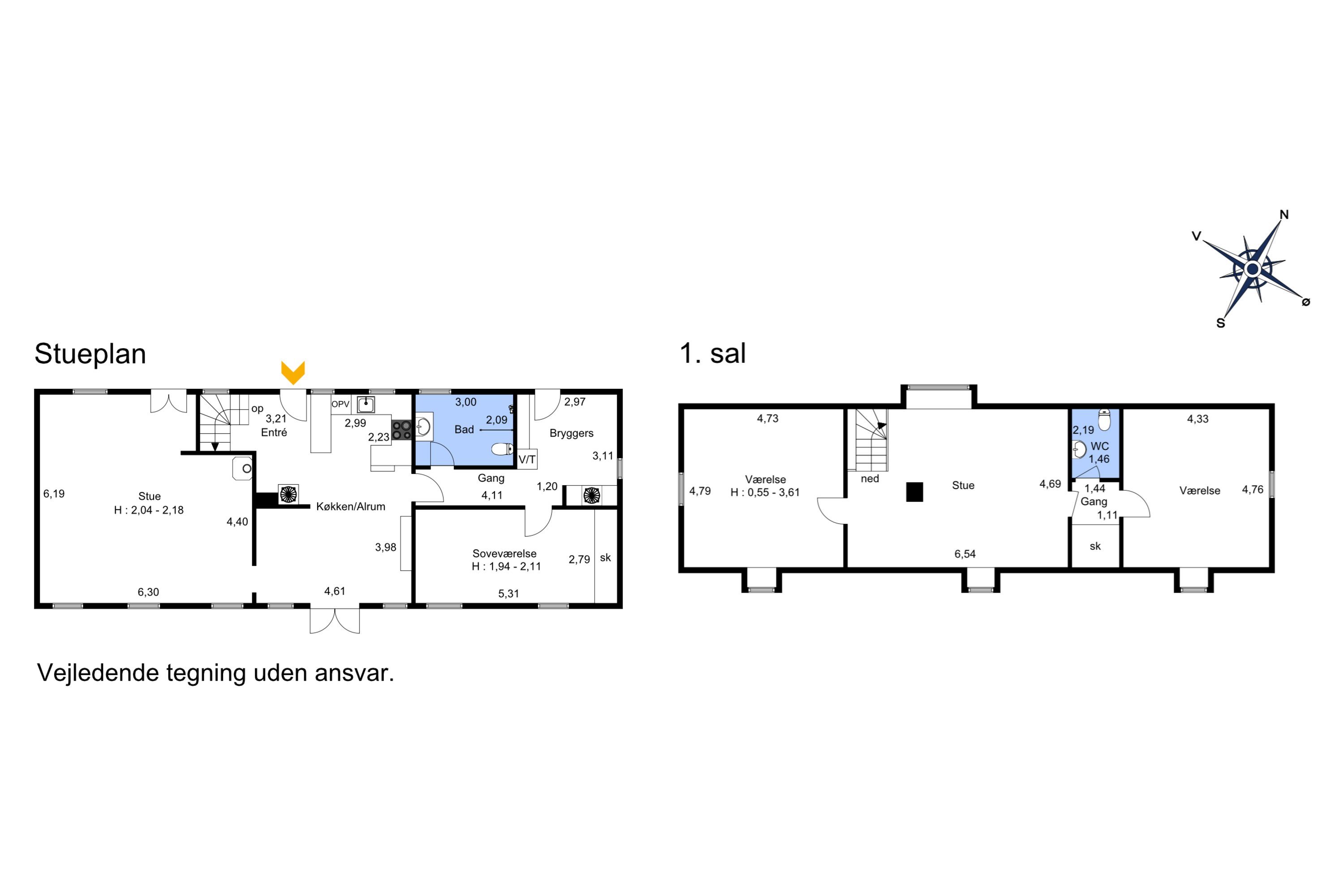 Plantegninger billede af Højdalsvej 4, Lilletofte, 5610 Assens