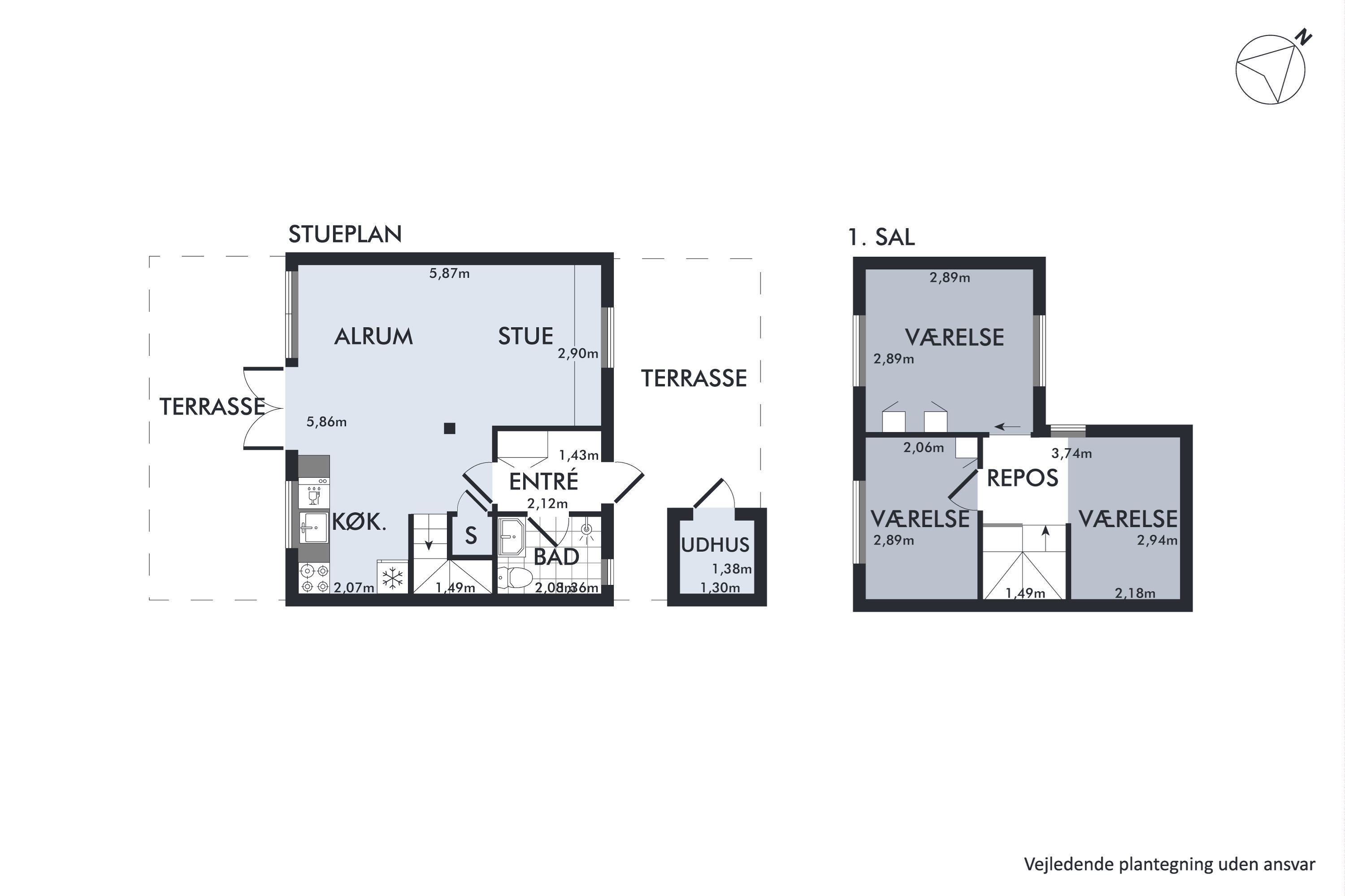 Plantegninger billede af Øerkrogvejen 2, 656., 8400 Ebeltoft