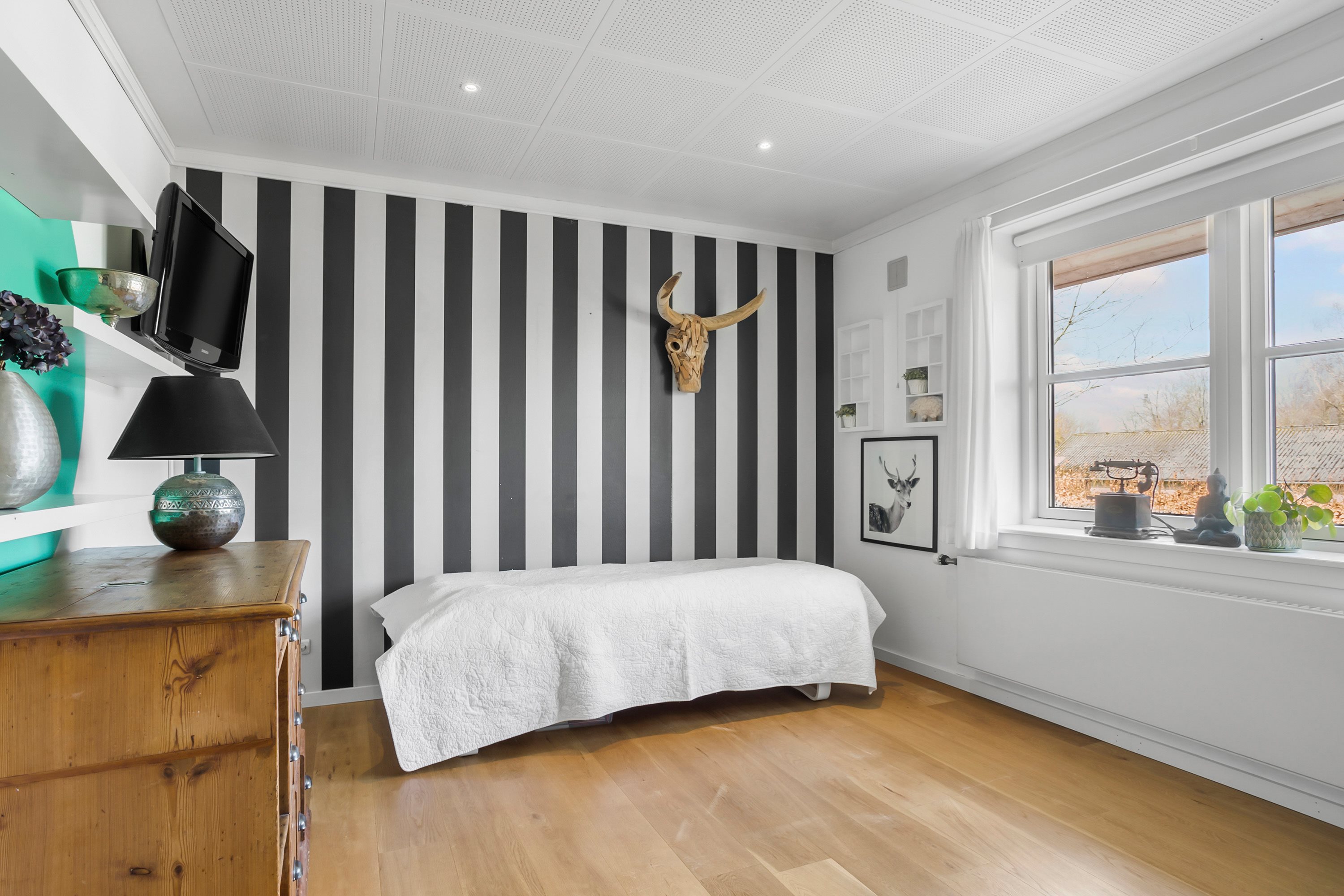 Fremhævet soveværelse billede i fuldskærmstilstand. Billede af Vangevej 15, Askov, 6600 Vejen