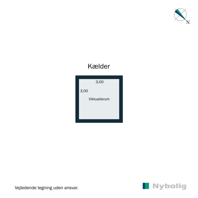 Plantegninger billede af Mosbjergvej 5, Gangsted, 8732 Hovedgård