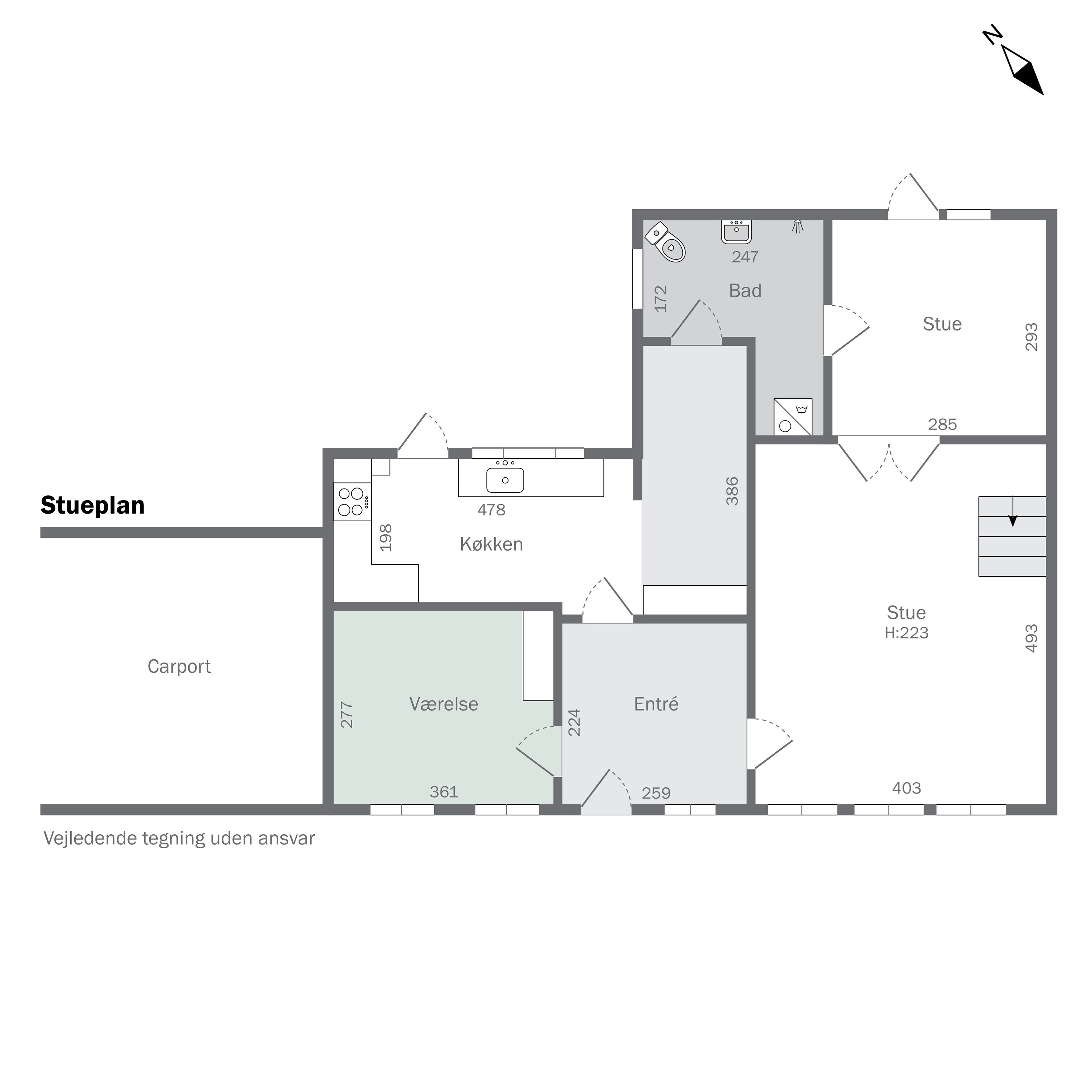 Plantegninger billede af Dræbyvej 11, 5330 Munkebo