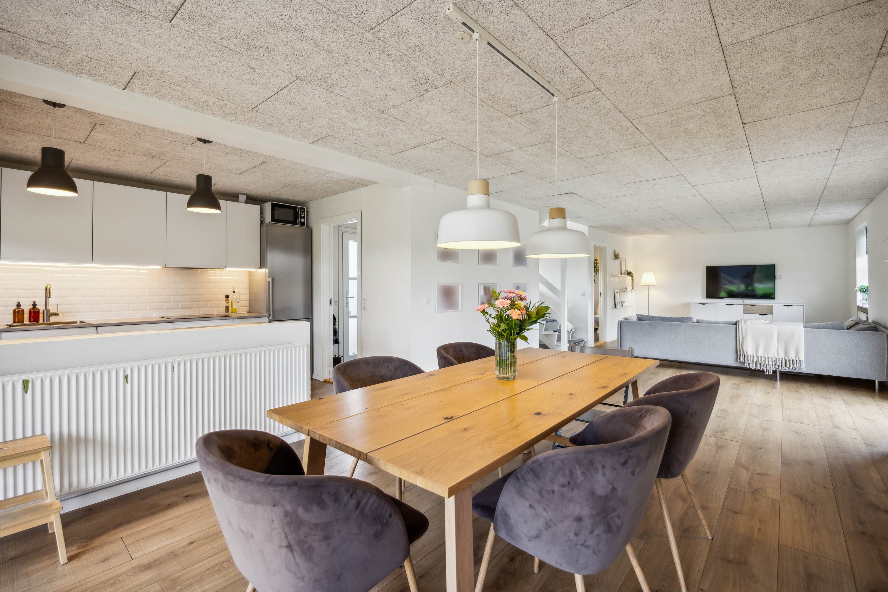 Fremhævet spisestue billede i fuldskærmstilstand. Billede af Lindevej 2, 9460 Brovst