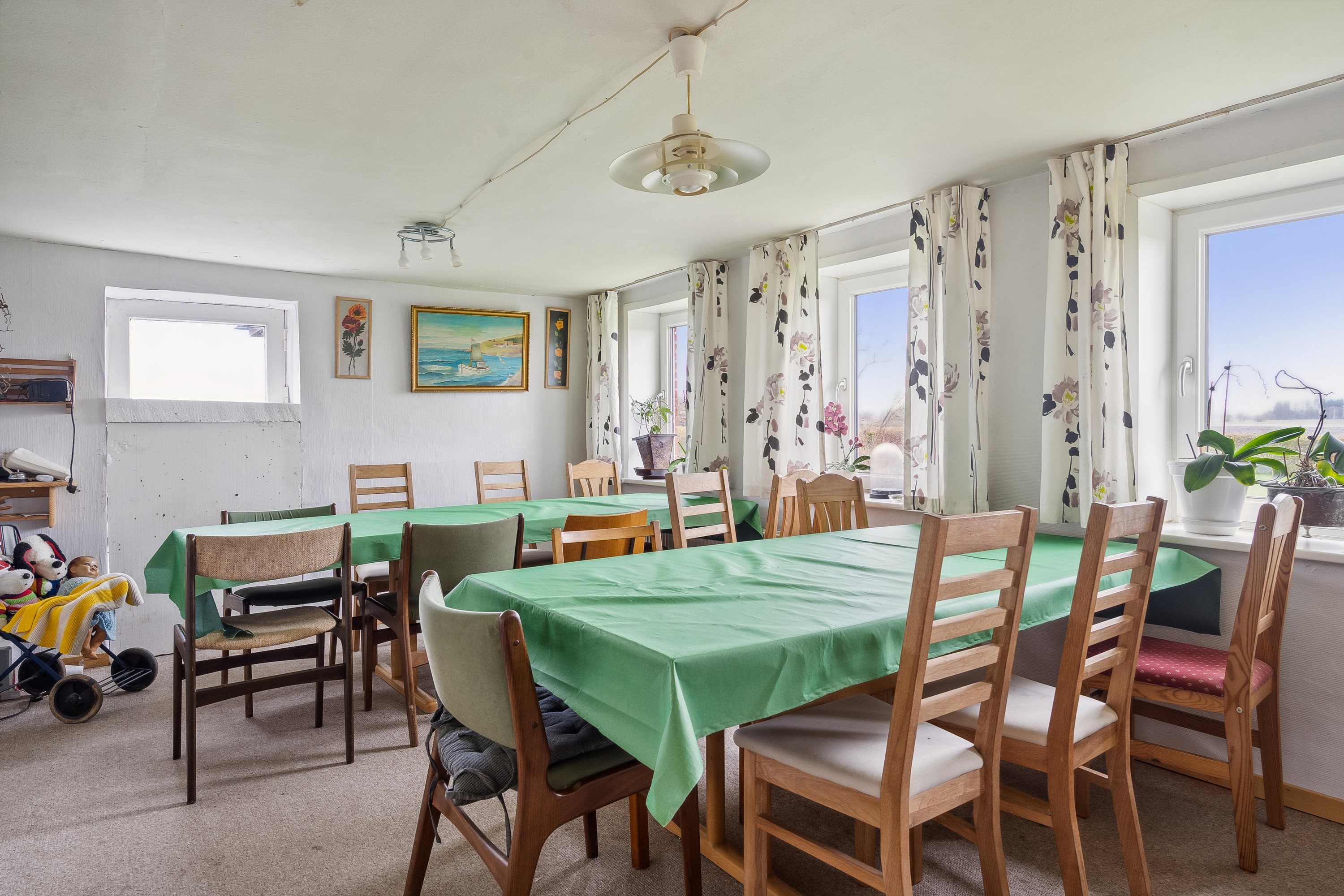 Fremhævet spisestue billede i fuldskærmstilstand. Billede af Hadsundvej 79, Als, 9560 Hadsund