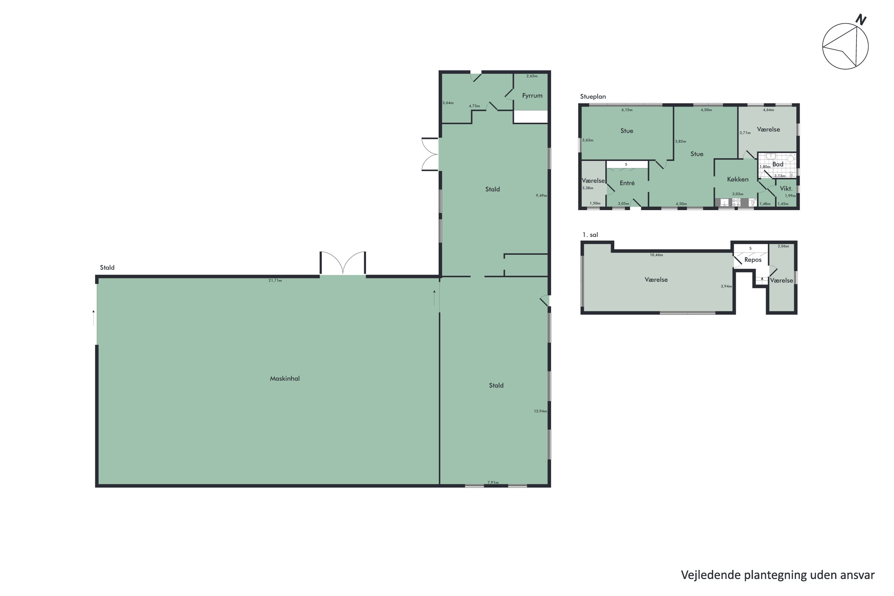 Plantegninger billede af Hadsundvej 79, Als, 9560 Hadsund