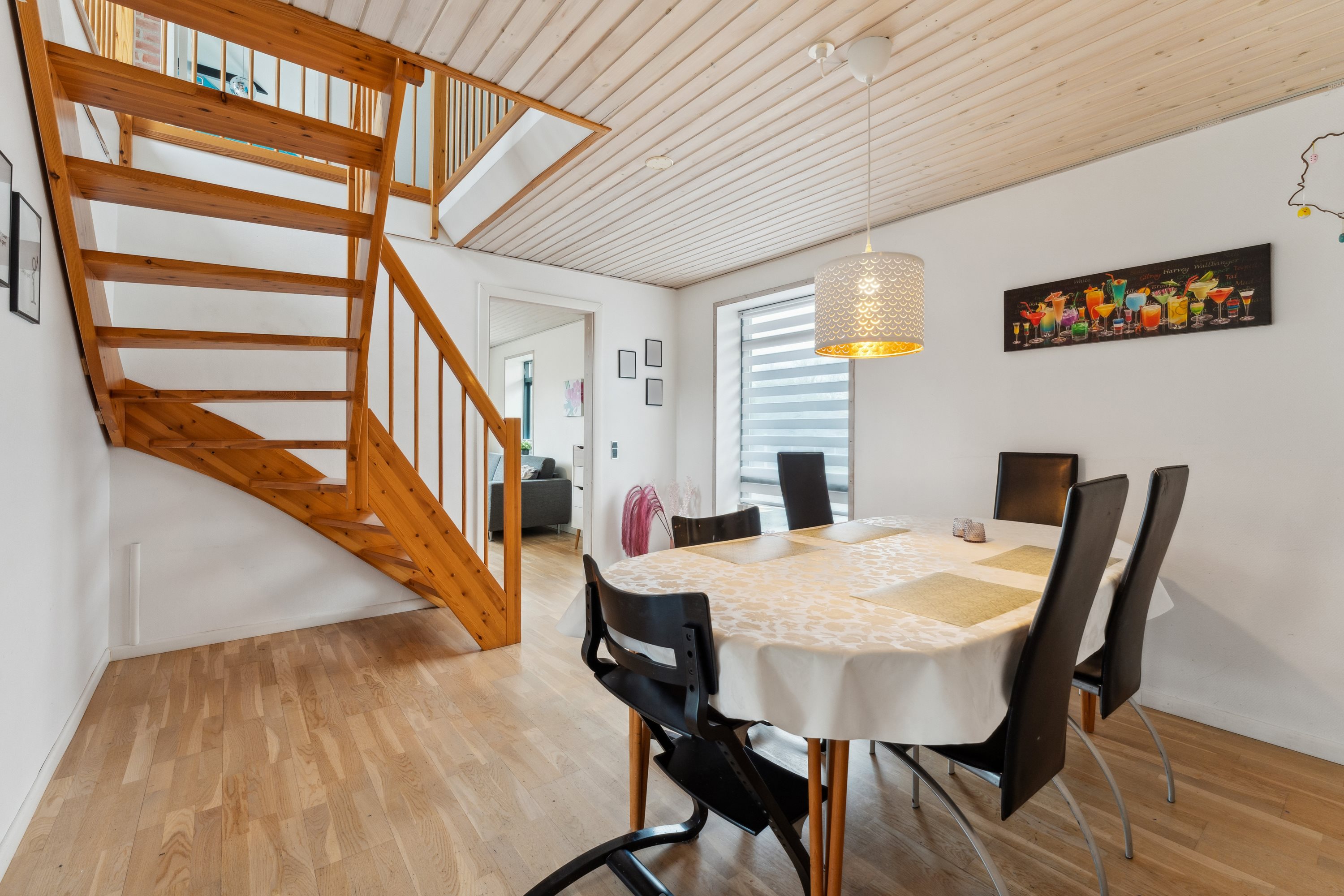 Fremhævet spisestue billede i fuldskærmstilstand. Billede af Brandstrupvej 12, 8840 Rødkærsbro