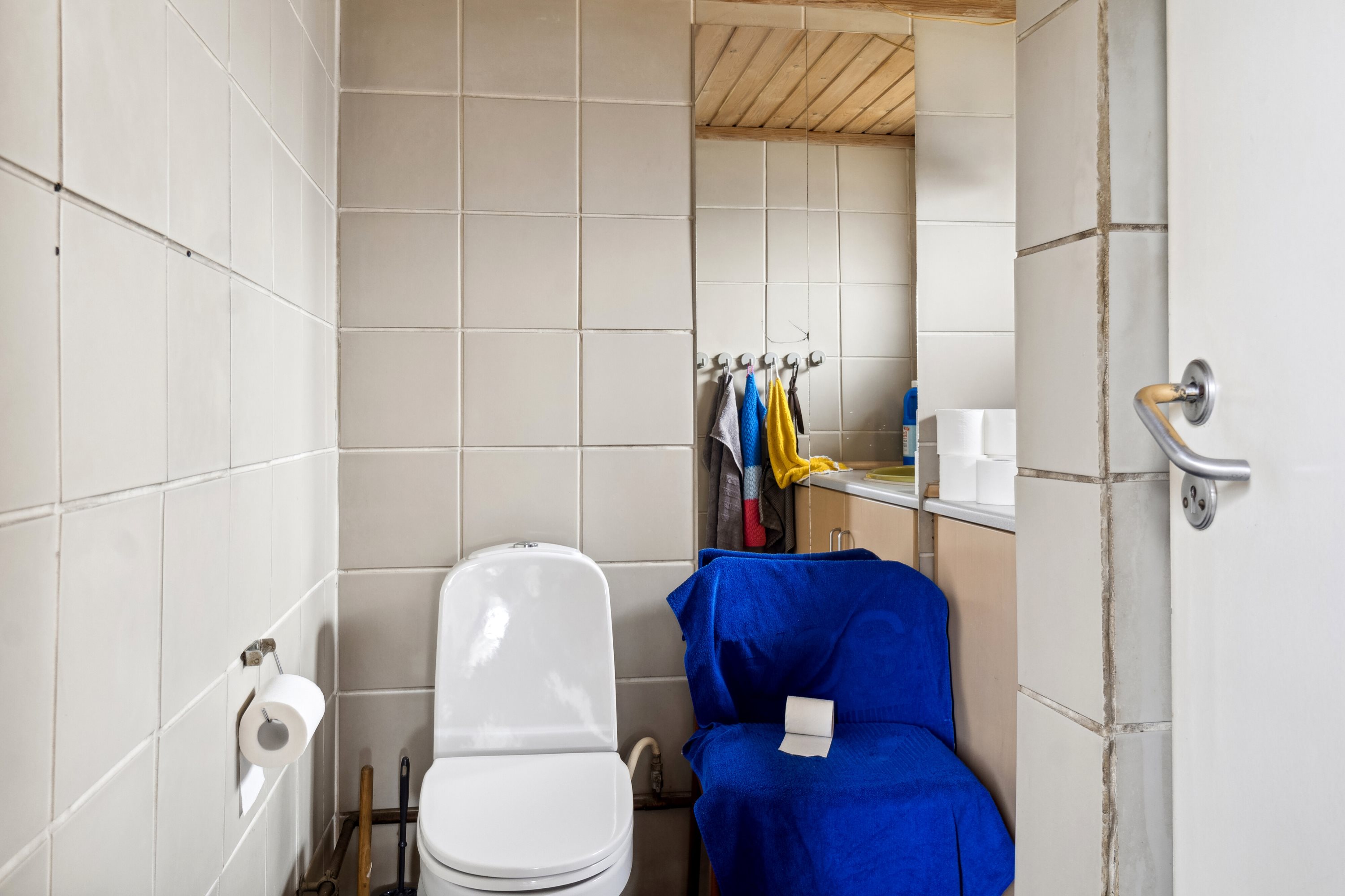 Fremhævet badeværelse billede i fuldskærmstilstand. Billede af Grønlandsvej 8, Halsskov, 4220 Korsør