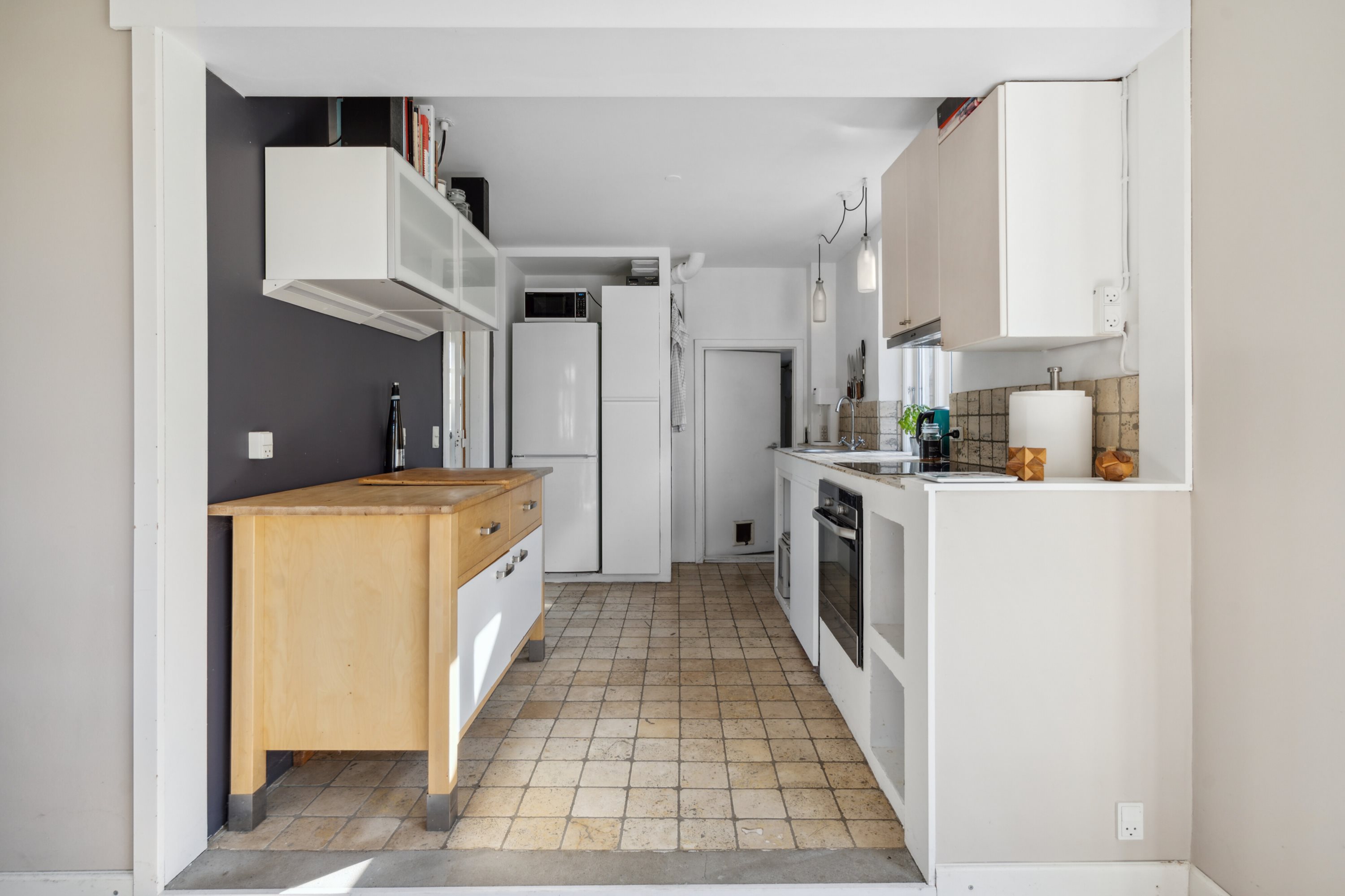 Fremhævet køkken billede i fuldskærmstilstand. Billede af Lunde Bygade 53, Øster Lunde, 5450 Otterup