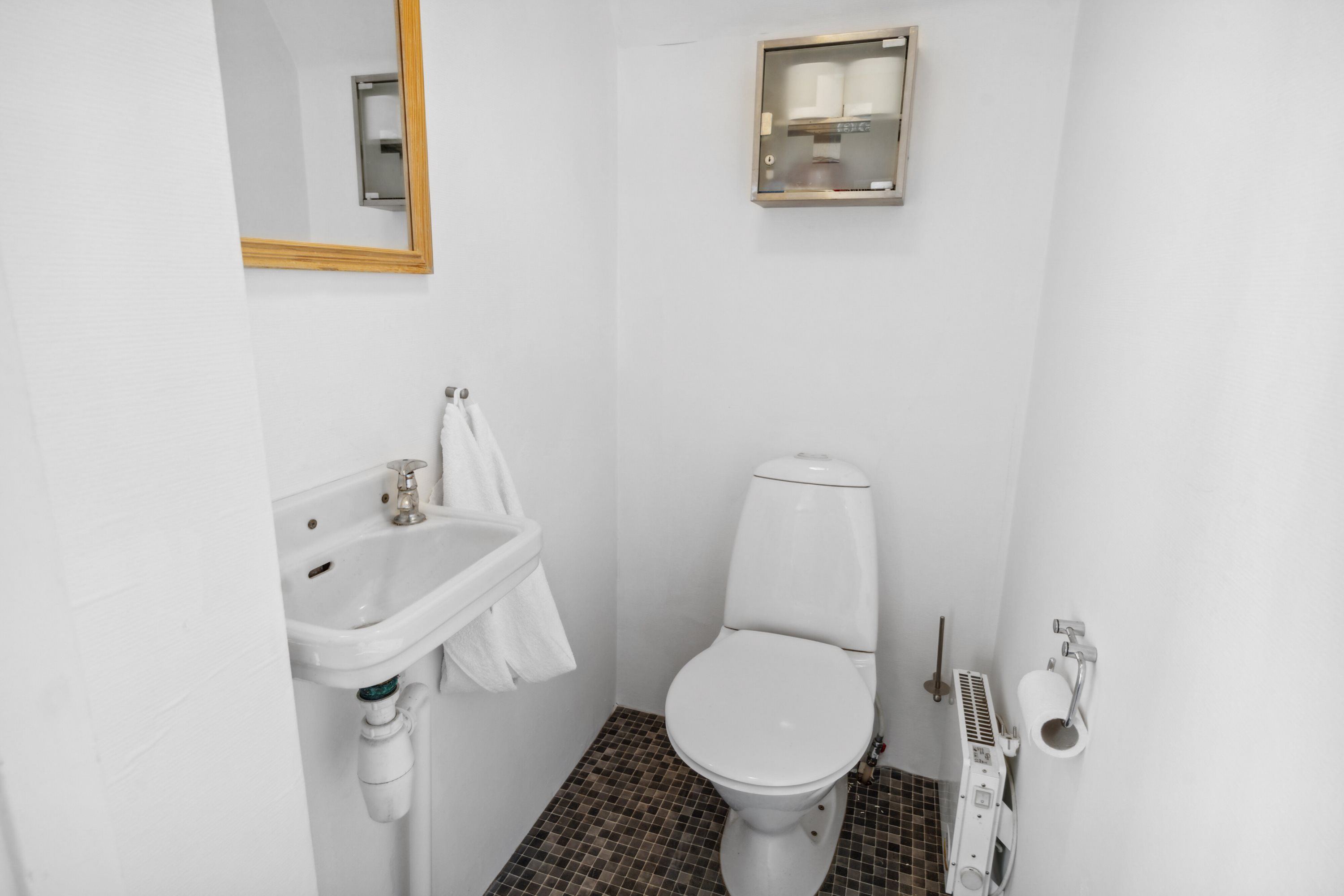 Fremhævet toilet billede i fuldskærmstilstand. Billede af Lunde Bygade 53, Øster Lunde, 5450 Otterup