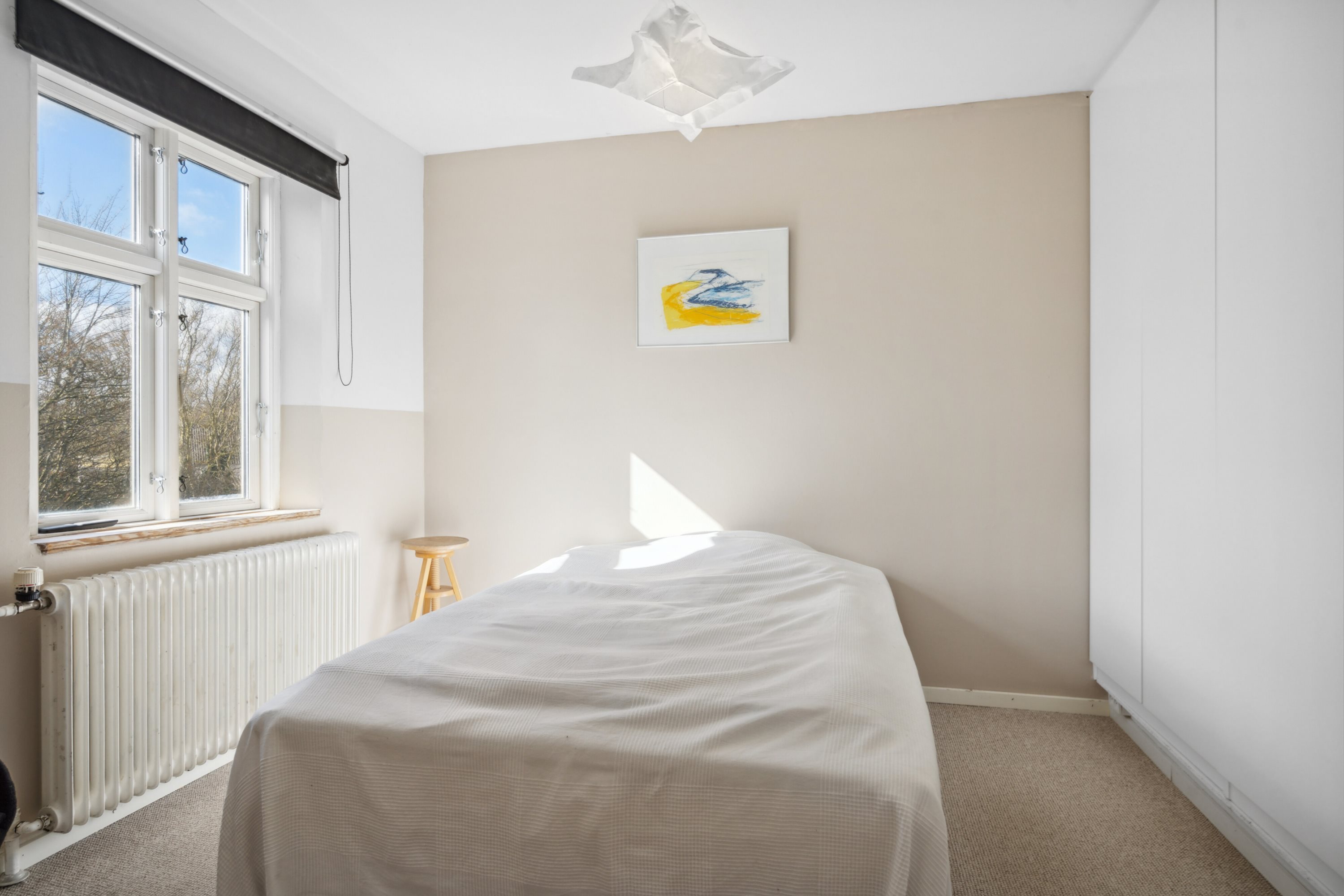 Fremhævet soveværelse billede i fuldskærmstilstand. Billede af Lunde Bygade 53, Øster Lunde, 5450 Otterup