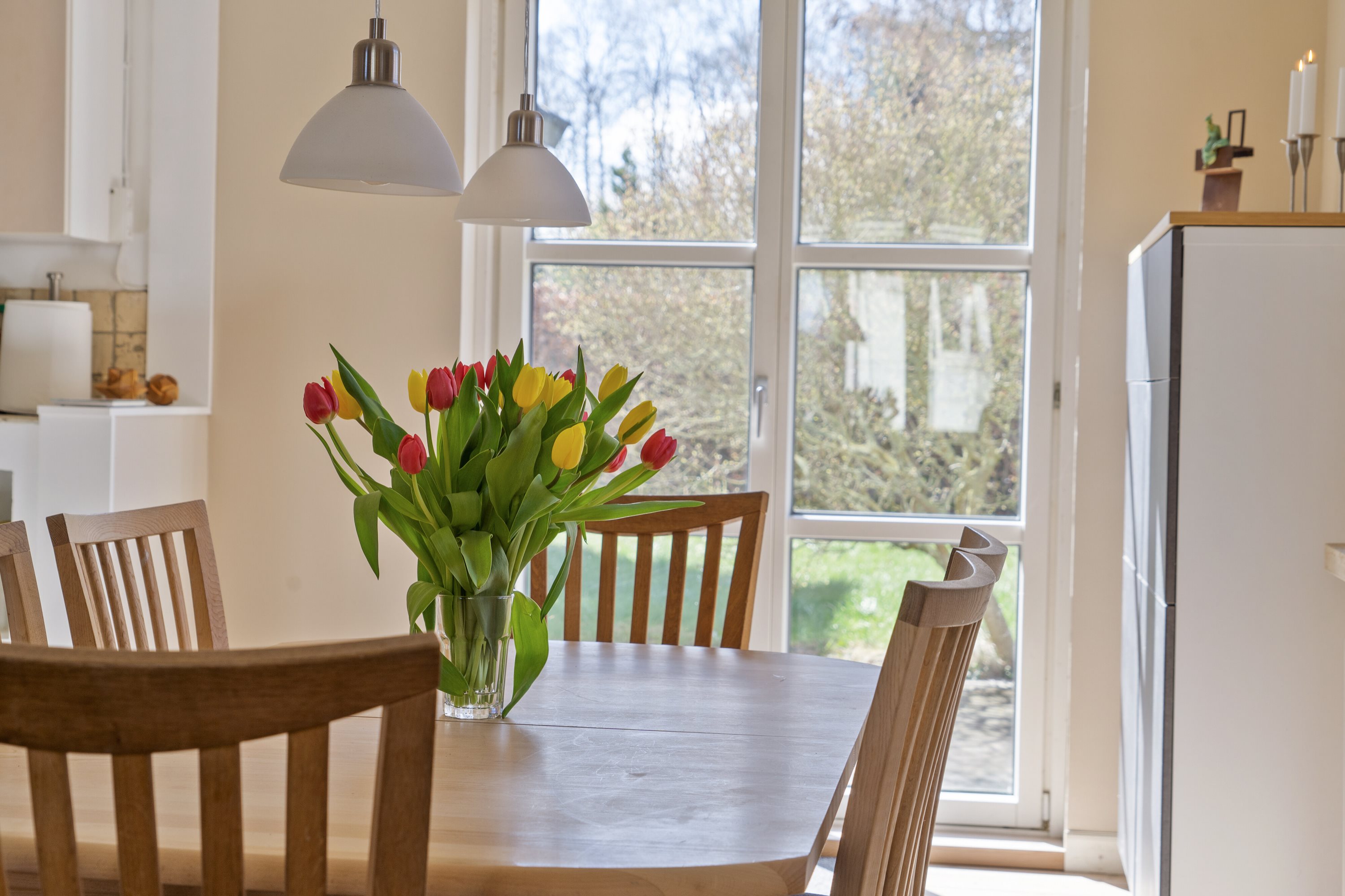 Fremhævet spisestue billede i fuldskærmstilstand. Billede af Lunde Bygade 53, Øster Lunde, 5450 Otterup