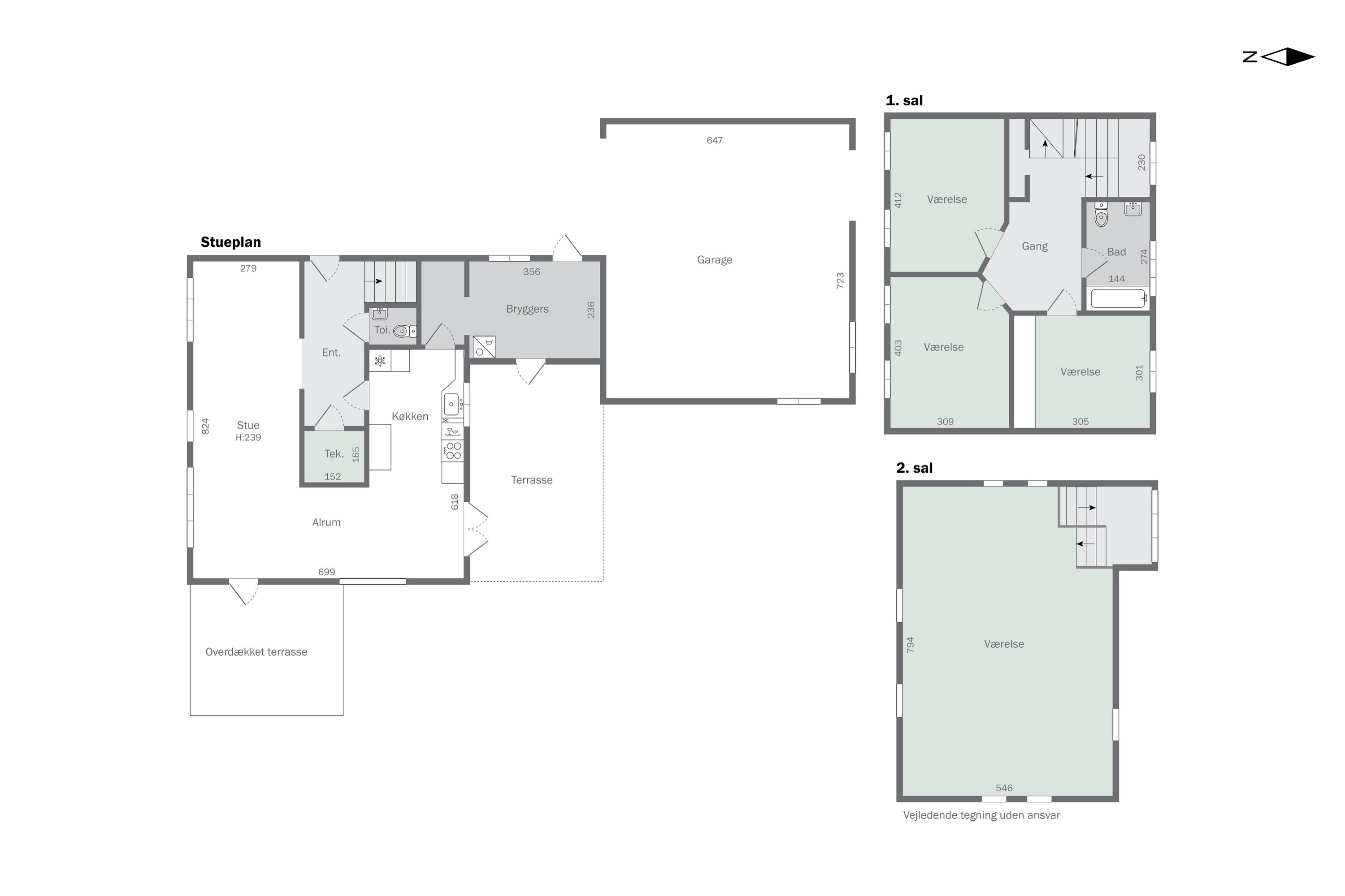 Plantegninger billede af Lunde Bygade 53, Øster Lunde, 5450 Otterup
