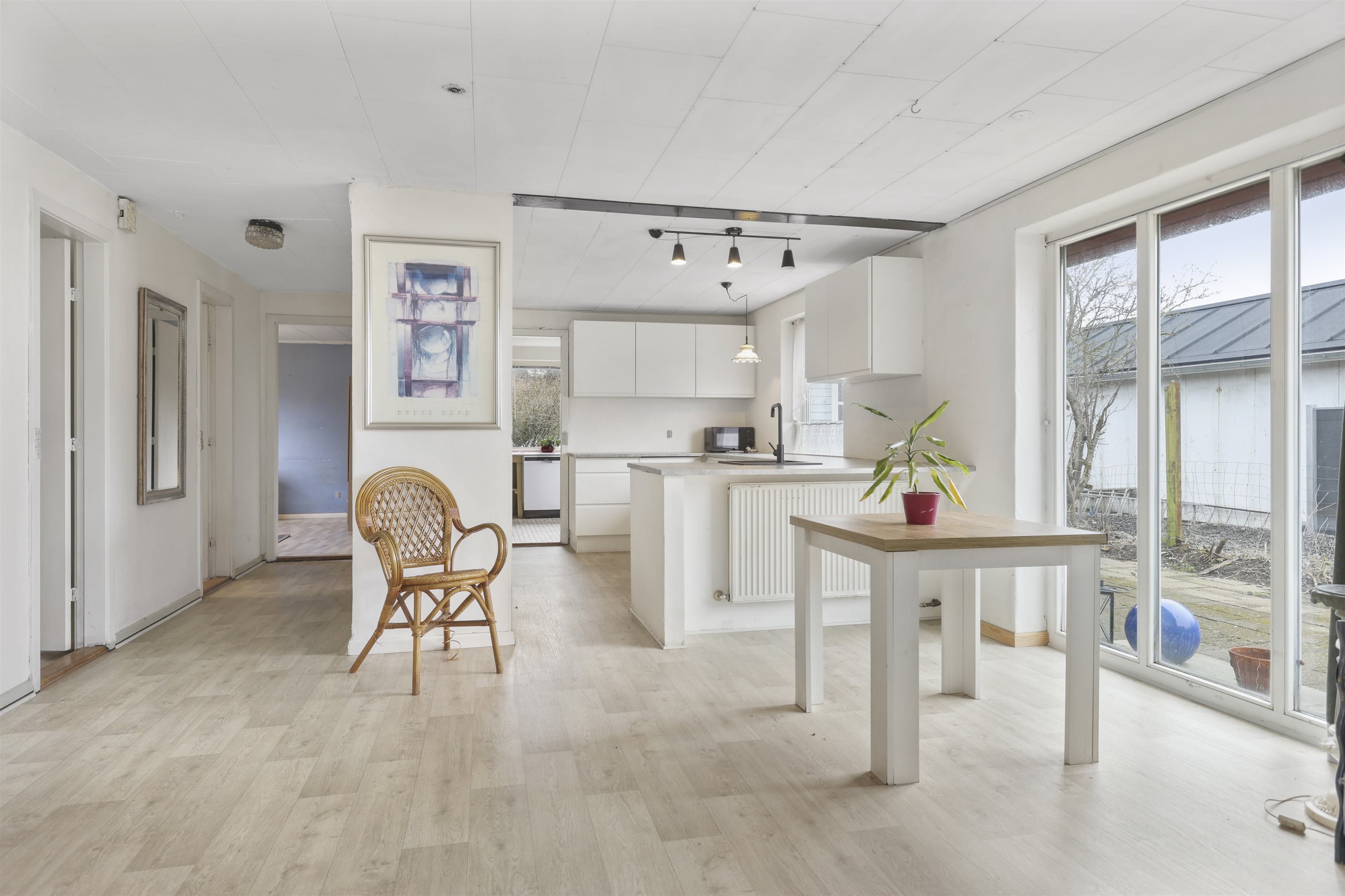 Fremhævet køkken billede i fuldskærmstilstand. Billede af Klydevej 8A, Voerså, 9300 Sæby