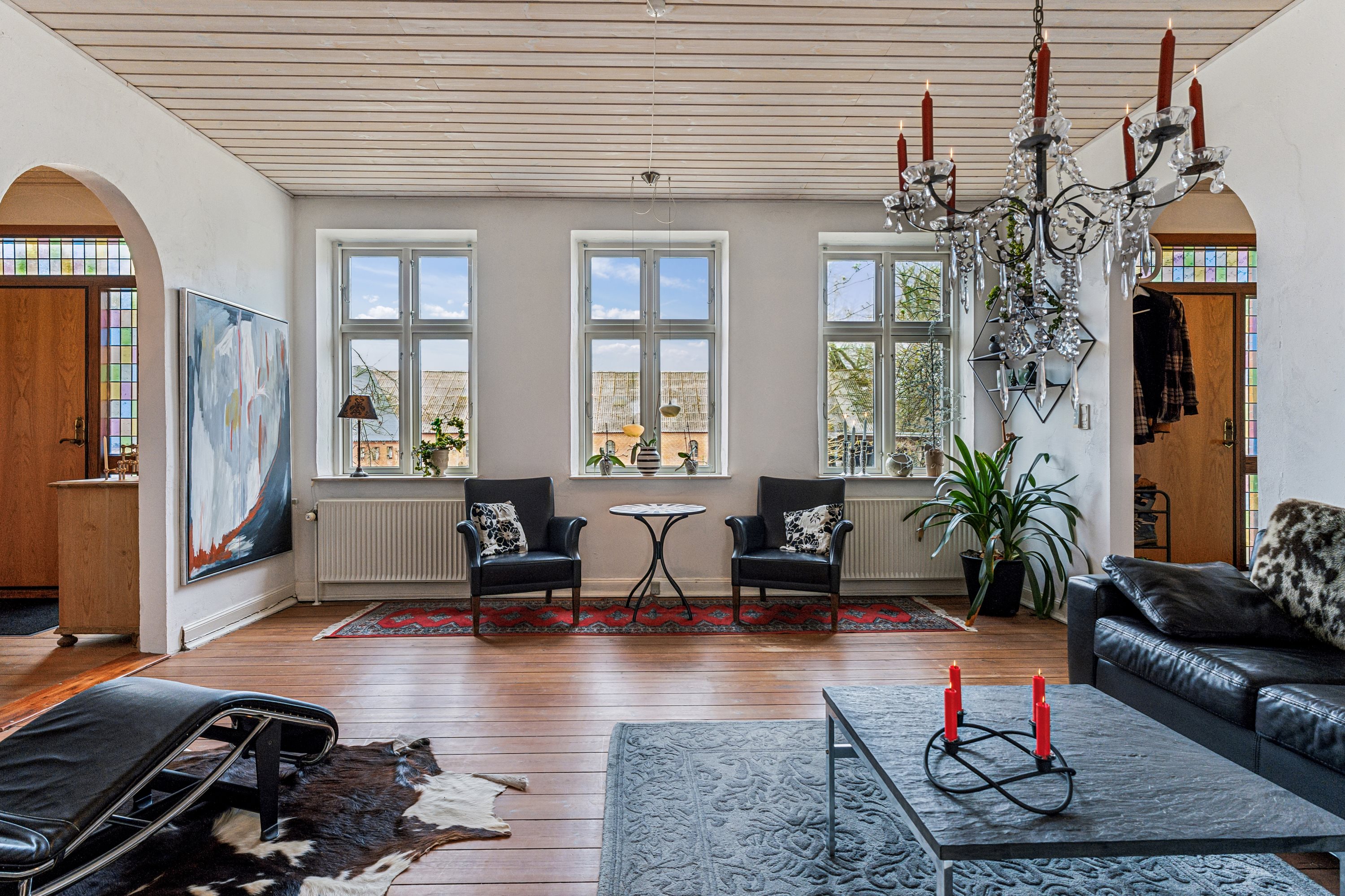 Fremhævet stue billede i fuldskærmstilstand. Billede af Randersvej 13, V Velling, 8860 Ulstrup