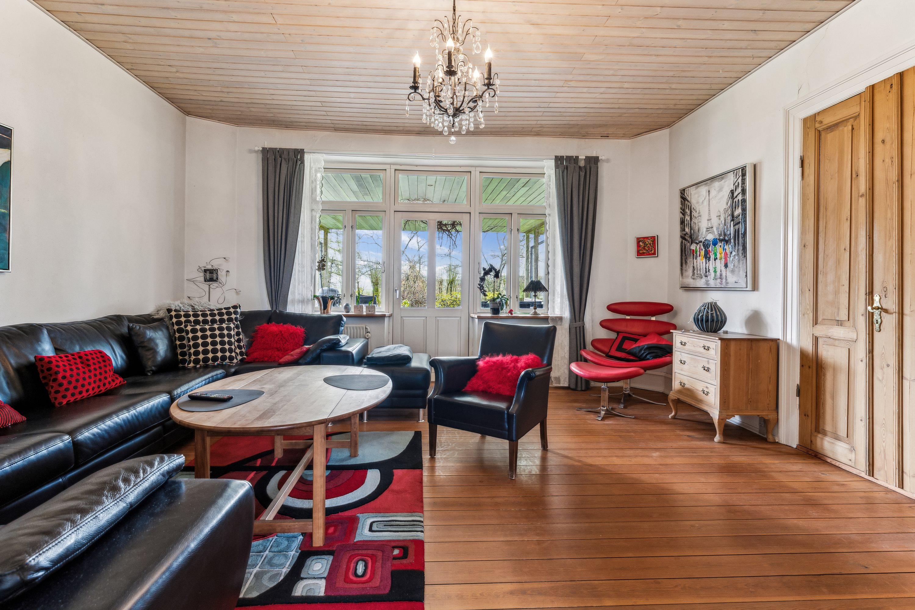 Fremhævet stue billede i fuldskærmstilstand. Billede af Randersvej 13, V Velling, 8860 Ulstrup