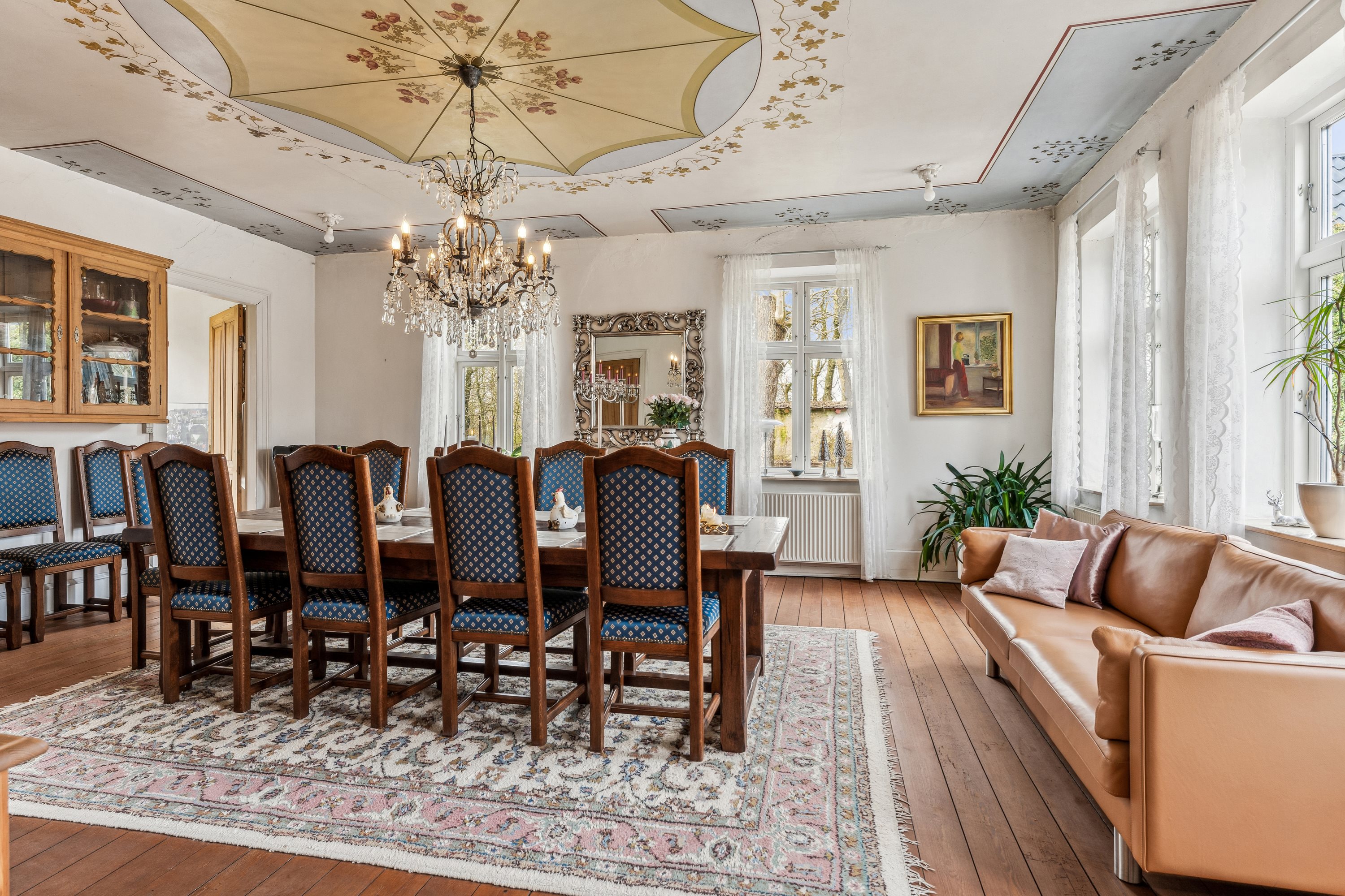 Fremhævet spisestue billede i fuldskærmstilstand. Billede af Randersvej 13, V Velling, 8860 Ulstrup