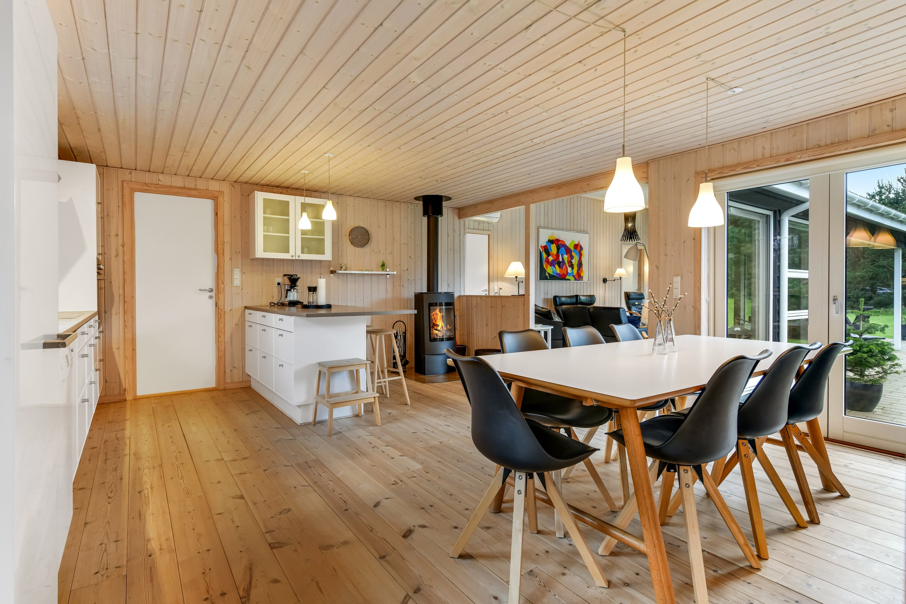 Fremhævet stue billede i fuldskærmstilstand. Billede af Grønnevænget 18, 6857 Blåvand