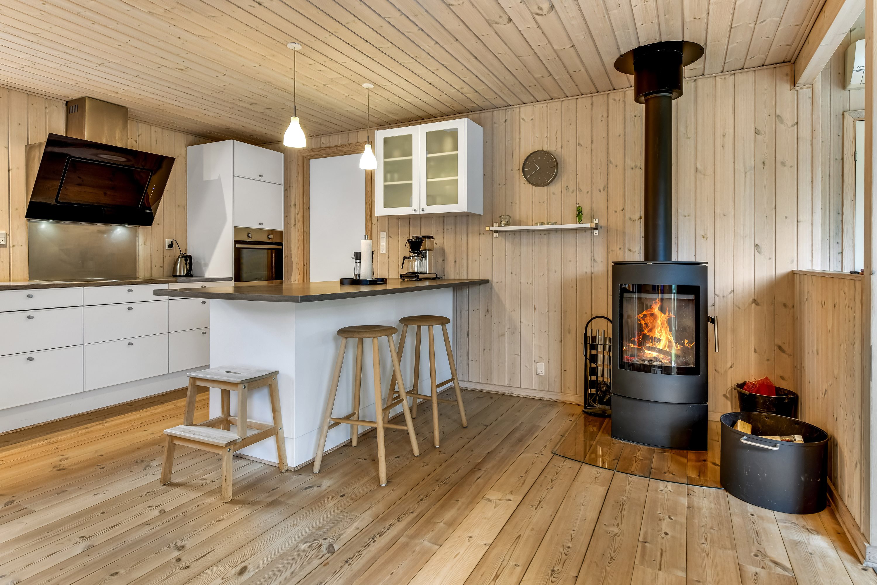 Fremhævet køkken billede i fuldskærmstilstand. Billede af Grønnevænget 18, 6857 Blåvand