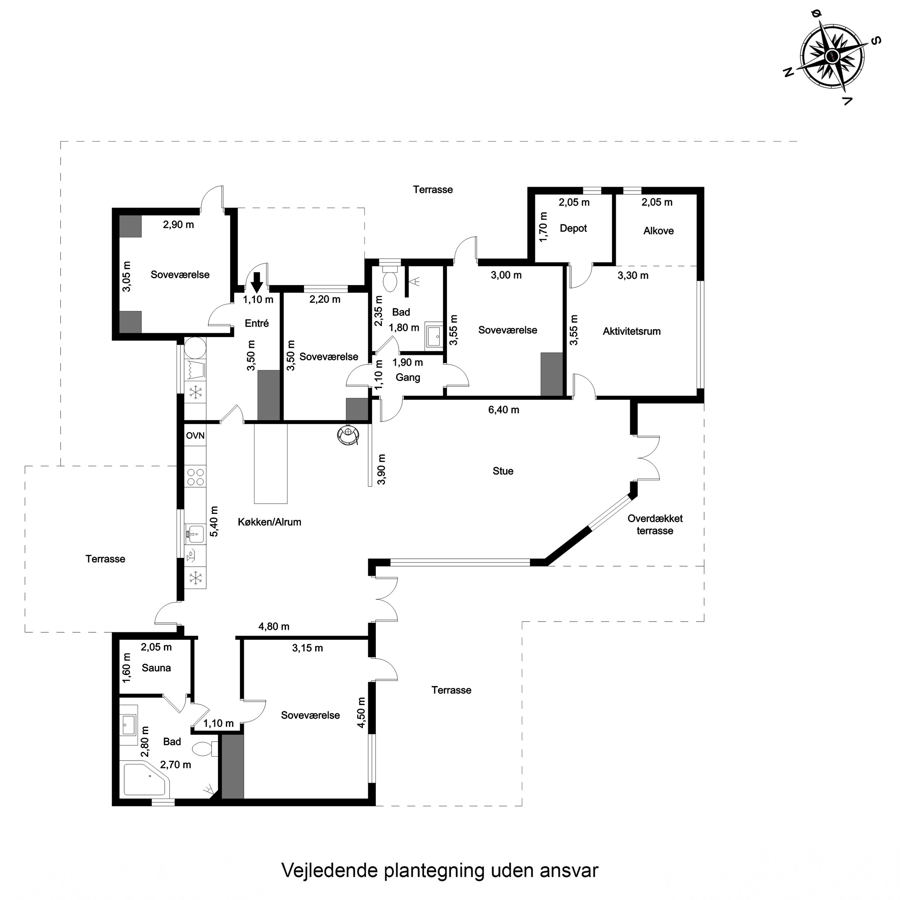 Plantegninger billede af Grønnevænget 18, 6857 Blåvand