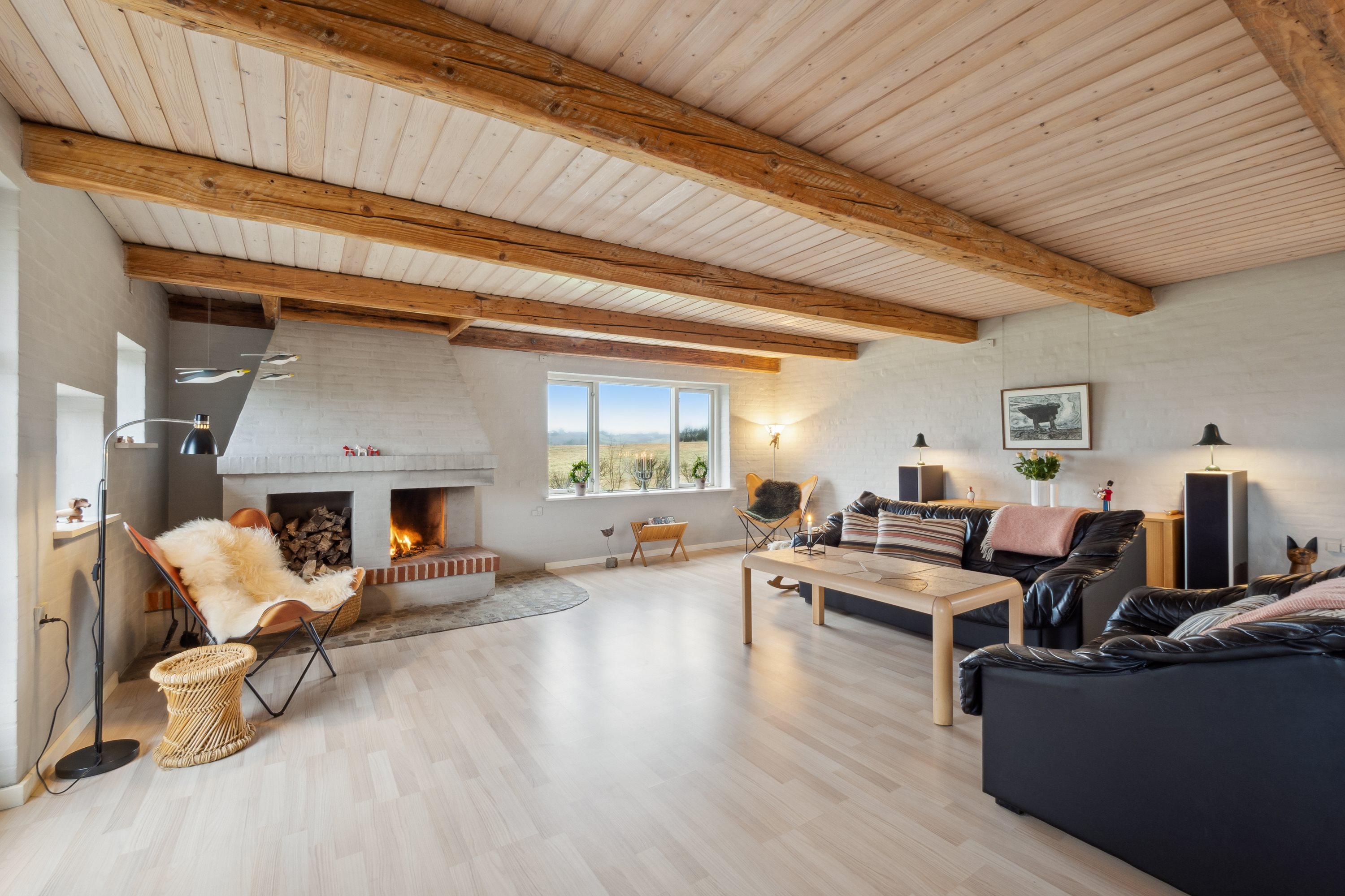 Fremhævet stue billede i fuldskærmstilstand. Billede af Nordmorsvej 49, Bjergby, 7950 Erslev