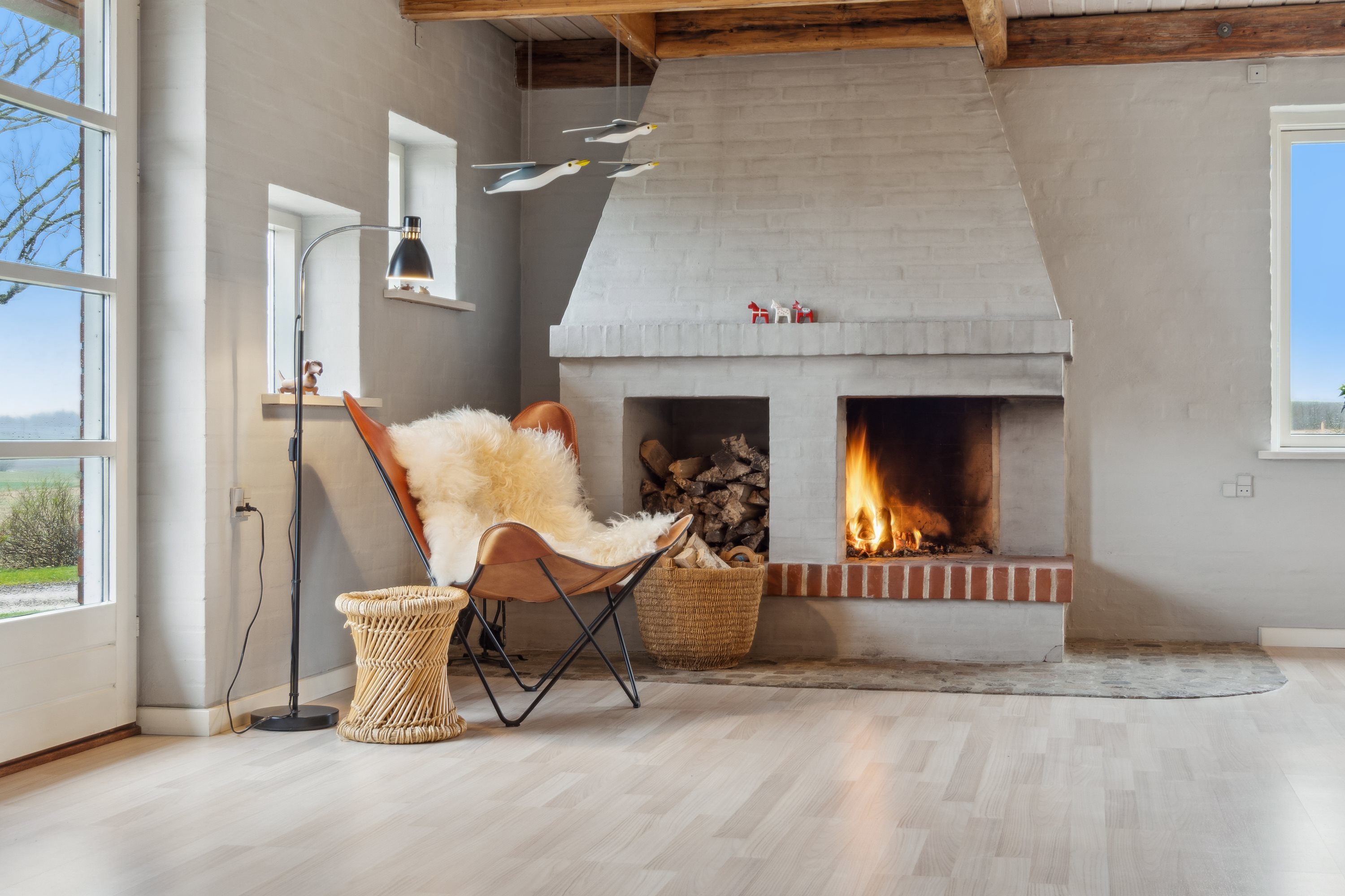 Fremhævet stue billede i fuldskærmstilstand. Billede af Nordmorsvej 49, Bjergby, 7950 Erslev