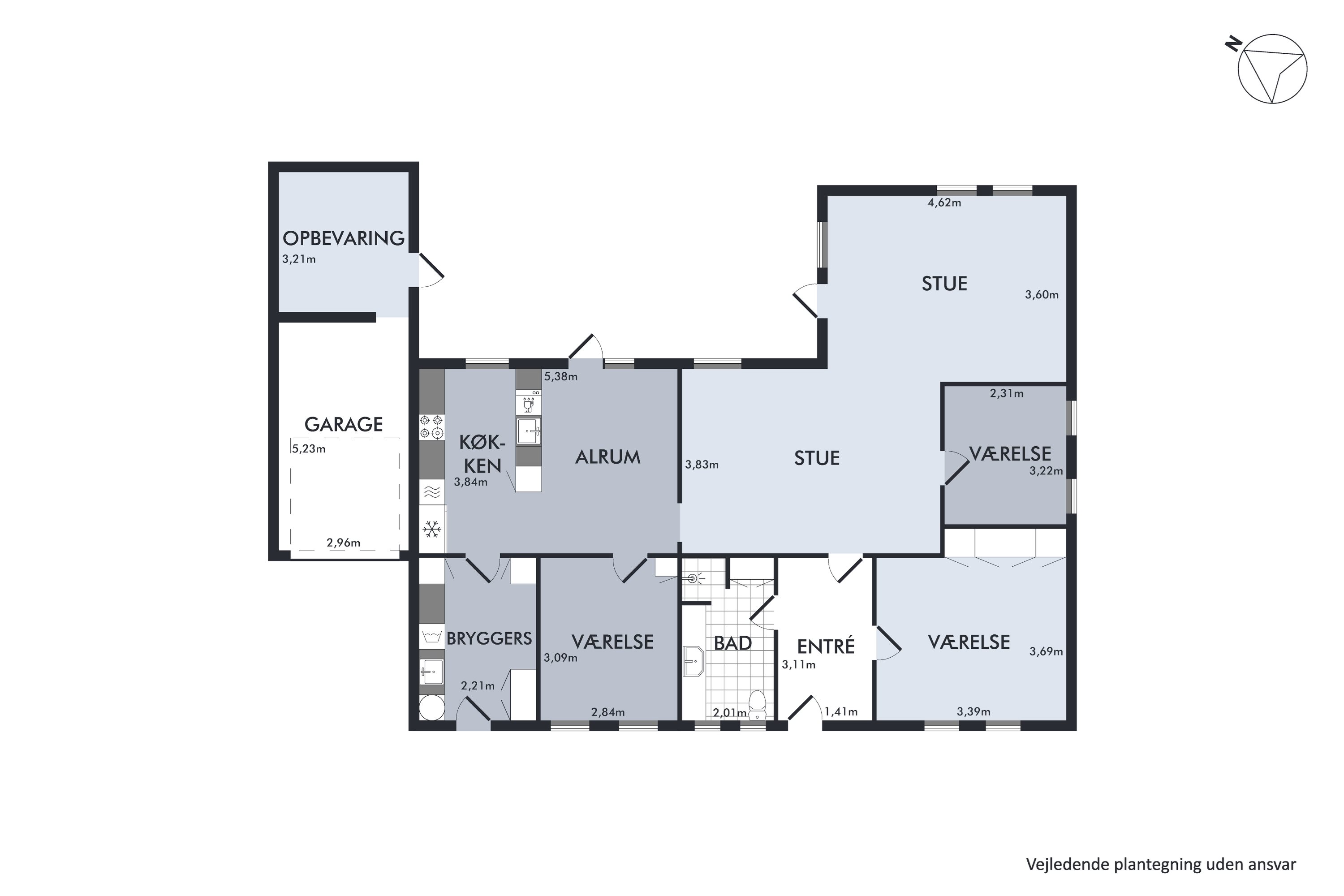 Plantegninger billede af Ellegårds Alle 9, 8960 Randers SØ