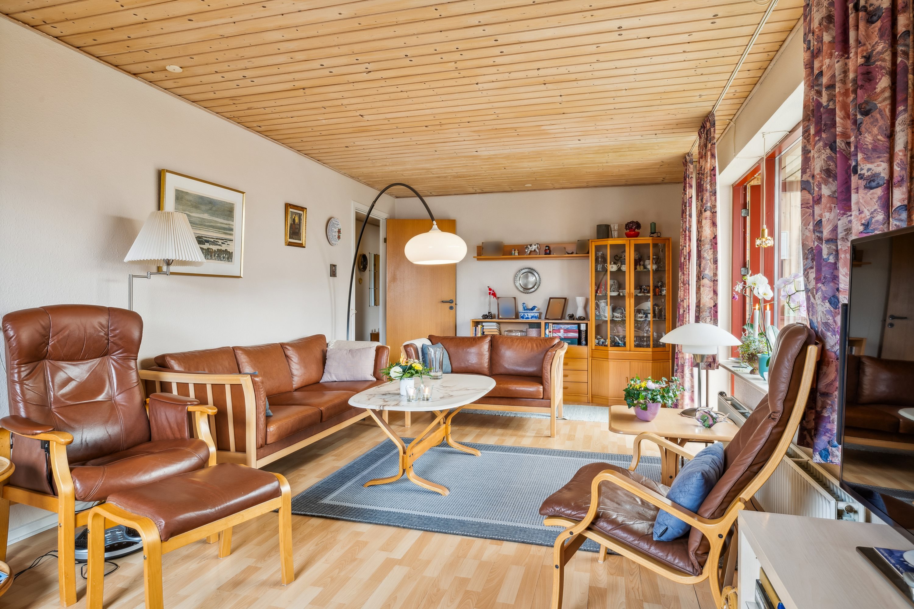 Fremhævet stue billede i fuldskærmstilstand. Billede af Tjørnevej 3, Korinth, 5600 Faaborg