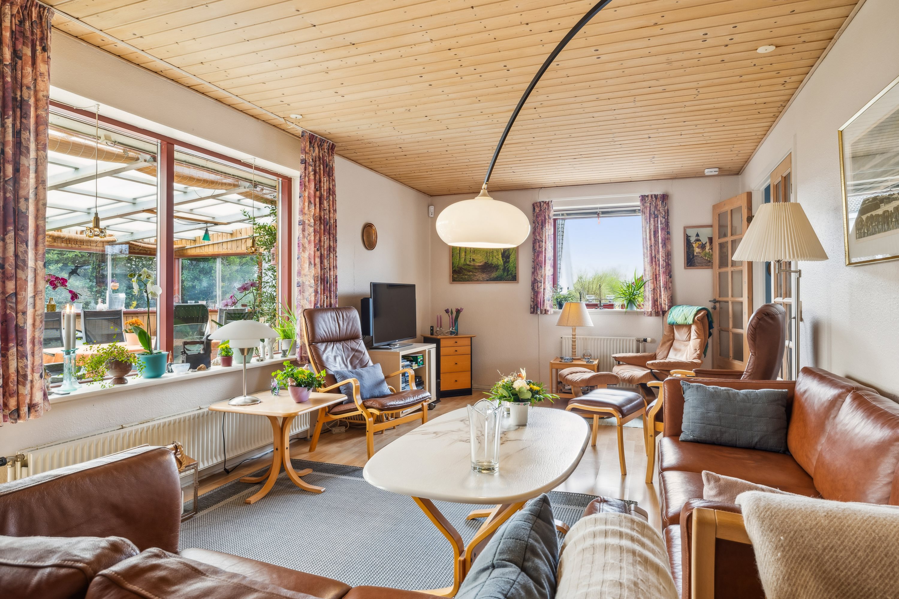 Fremhævet stue billede i fuldskærmstilstand. Billede af Tjørnevej 3, Korinth, 5600 Faaborg