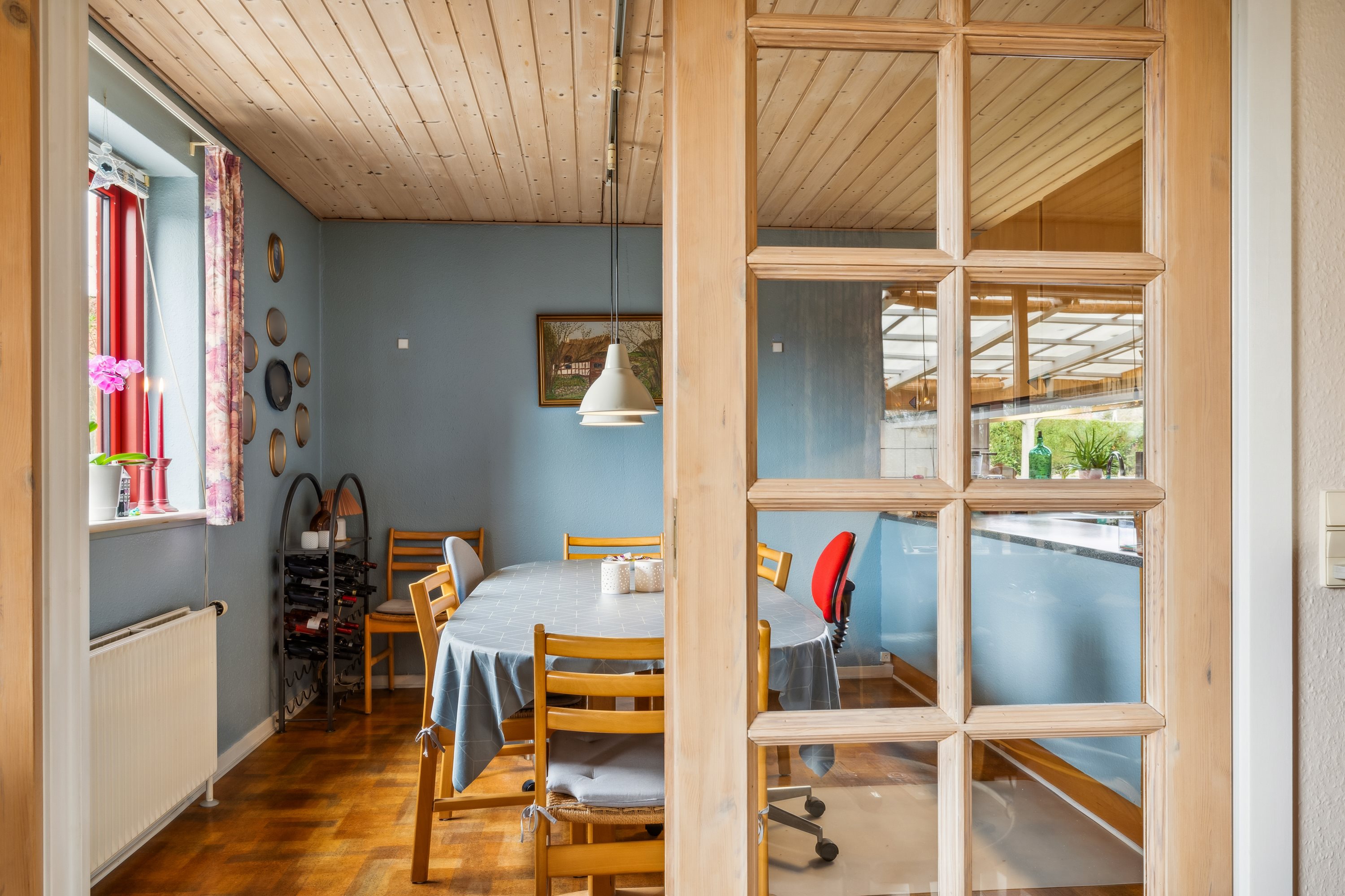 Fremhævet spisestue billede i fuldskærmstilstand. Billede af Tjørnevej 3, Korinth, 5600 Faaborg