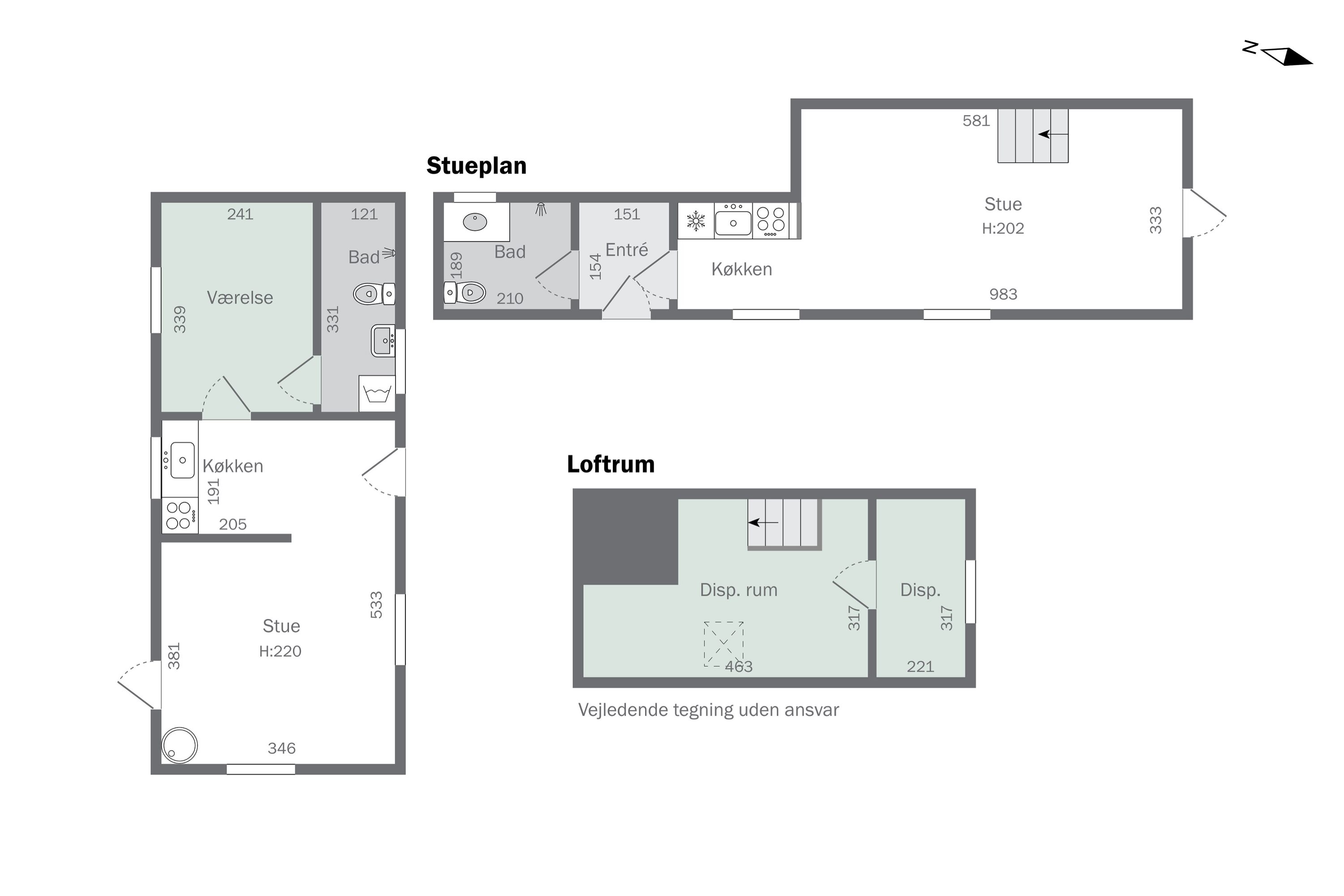 Plantegninger billede af Grønlandsvej 8, Halsskov, 4220 Korsør