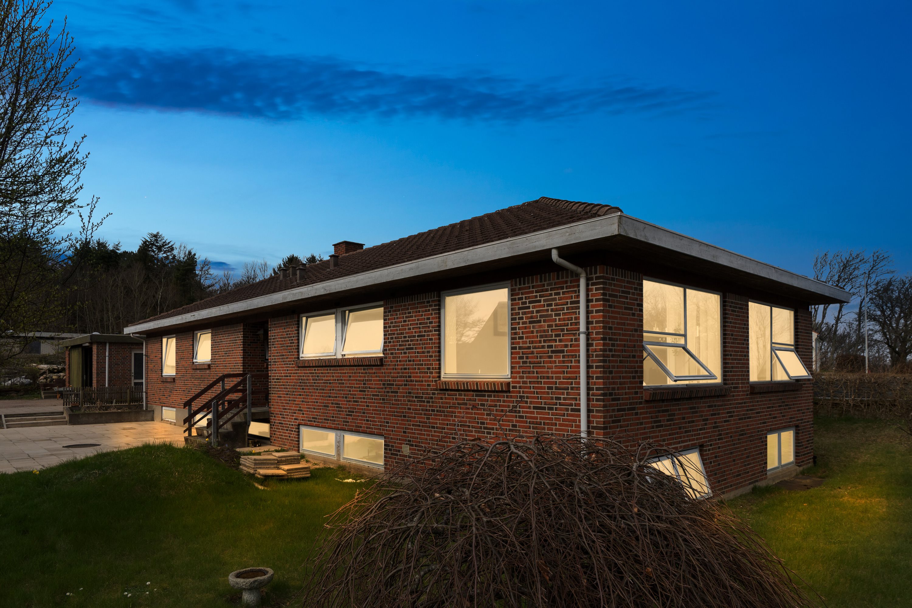 Fremhævet set fra haven billede i fuldskærmstilstand. Billede af Skagensvej 87B, 9800 Hjørring