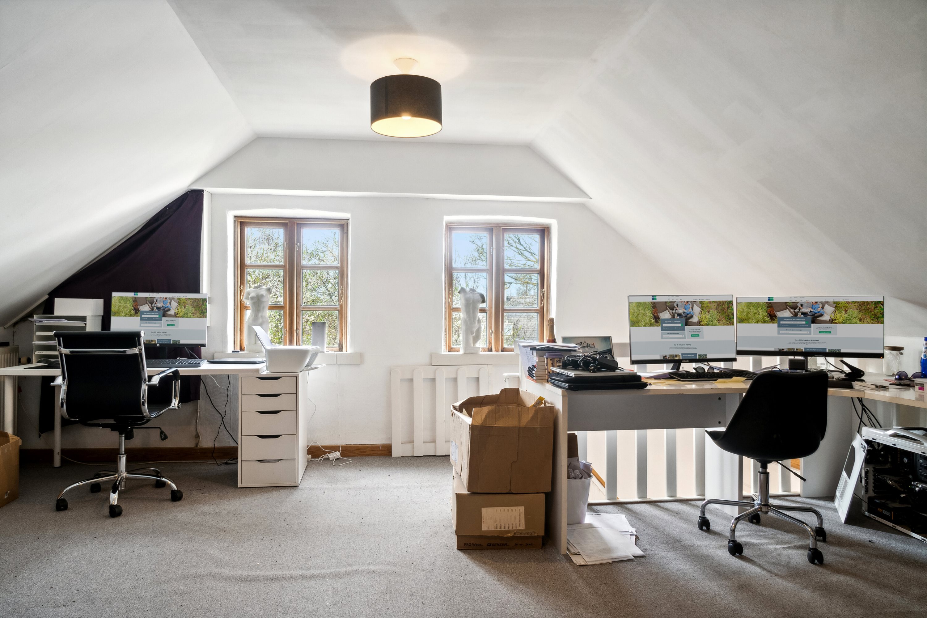 Fremhævet arbejdsværelse billede i fuldskærmstilstand. Billede af Køng Kirkevej 7a og 7b, 4750 Lundby