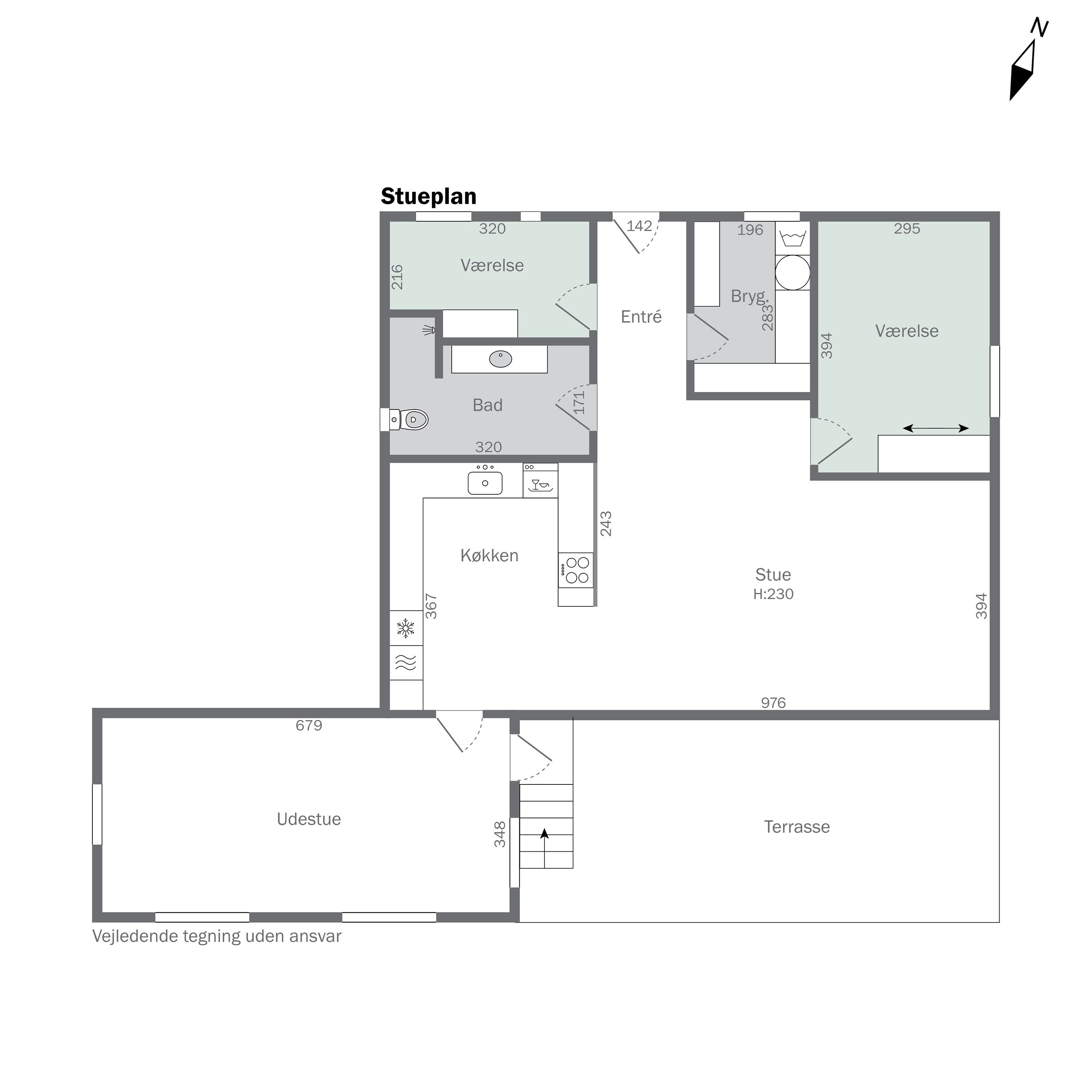 Plantegninger billede af Sportsvej 16, 8600 Silkeborg