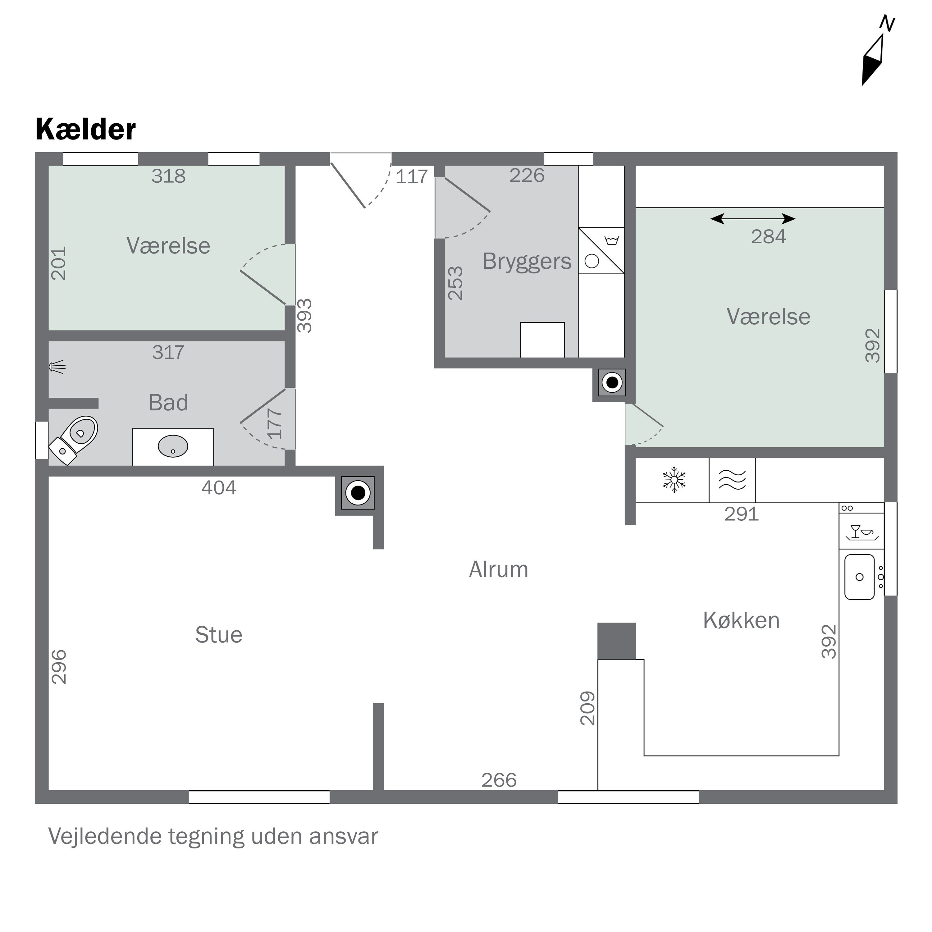 Plantegninger billede af Sportsvej 16, 8600 Silkeborg