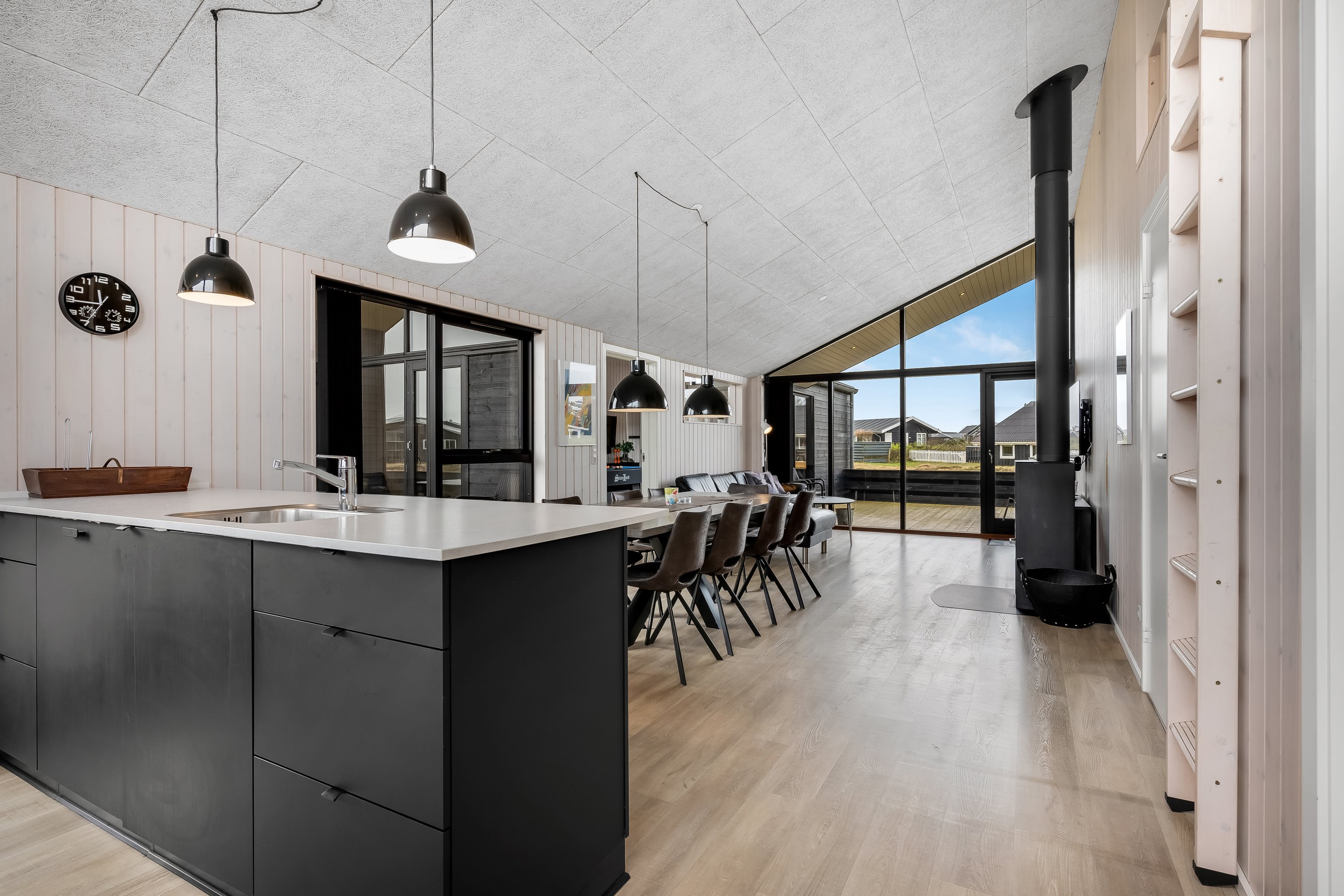 Fremhævet køkken alrum billede i fuldskærmstilstand. Billede af Horizonvej 7, Vrist, 7673 Harboøre