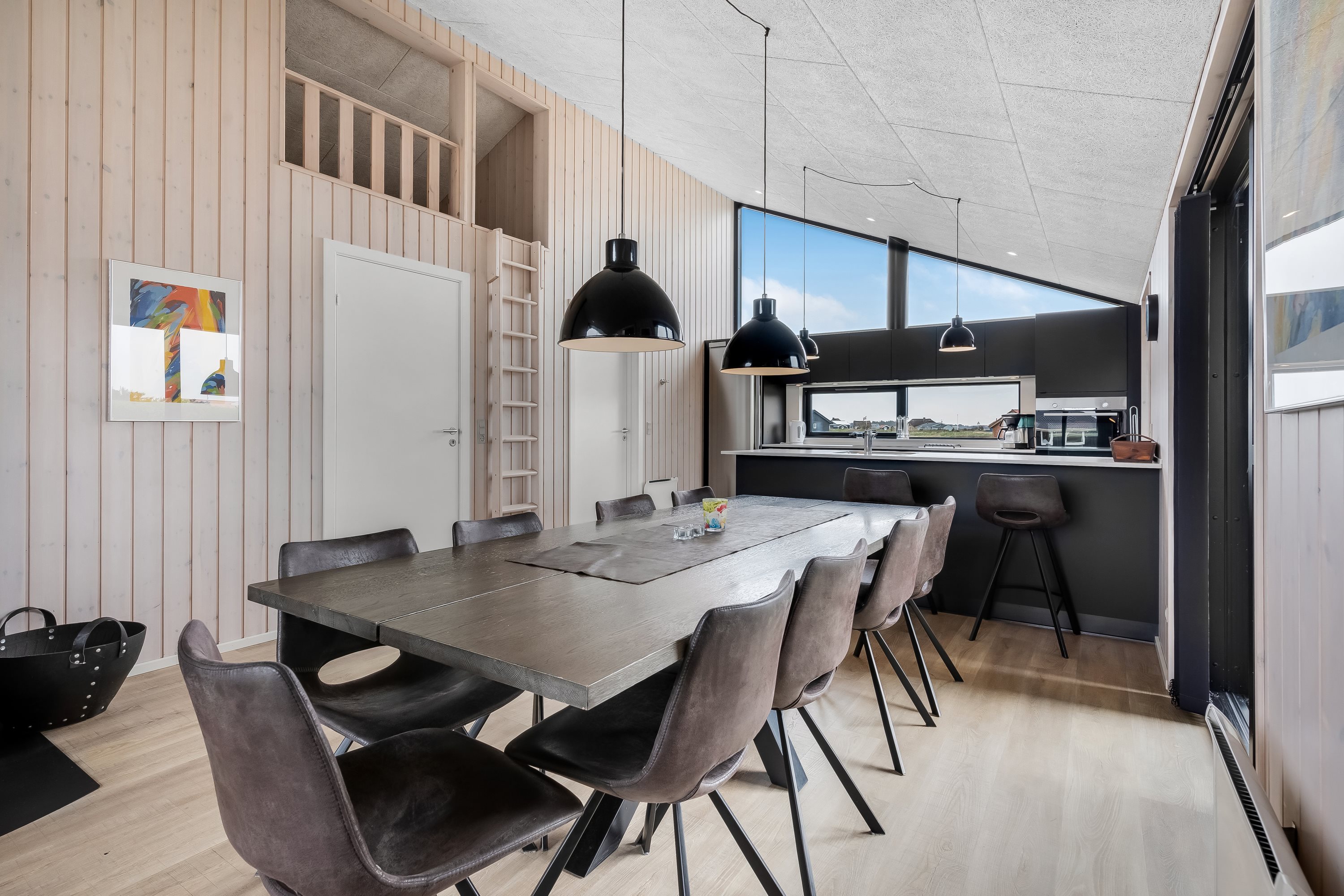 Fremhævet køkken alrum billede i fuldskærmstilstand. Billede af Horizonvej 7, Vrist, 7673 Harboøre