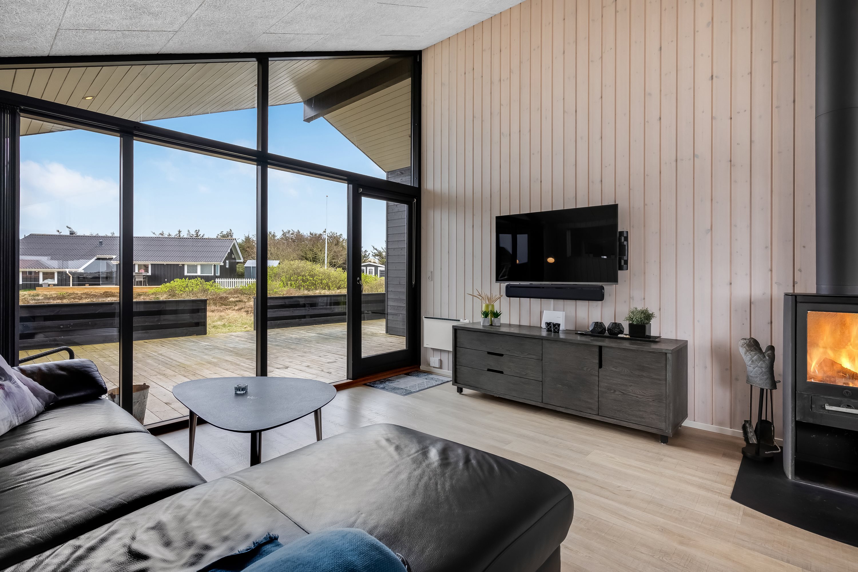 Fremhævet stue billede i fuldskærmstilstand. Billede af Horizonvej 7, Vrist, 7673 Harboøre