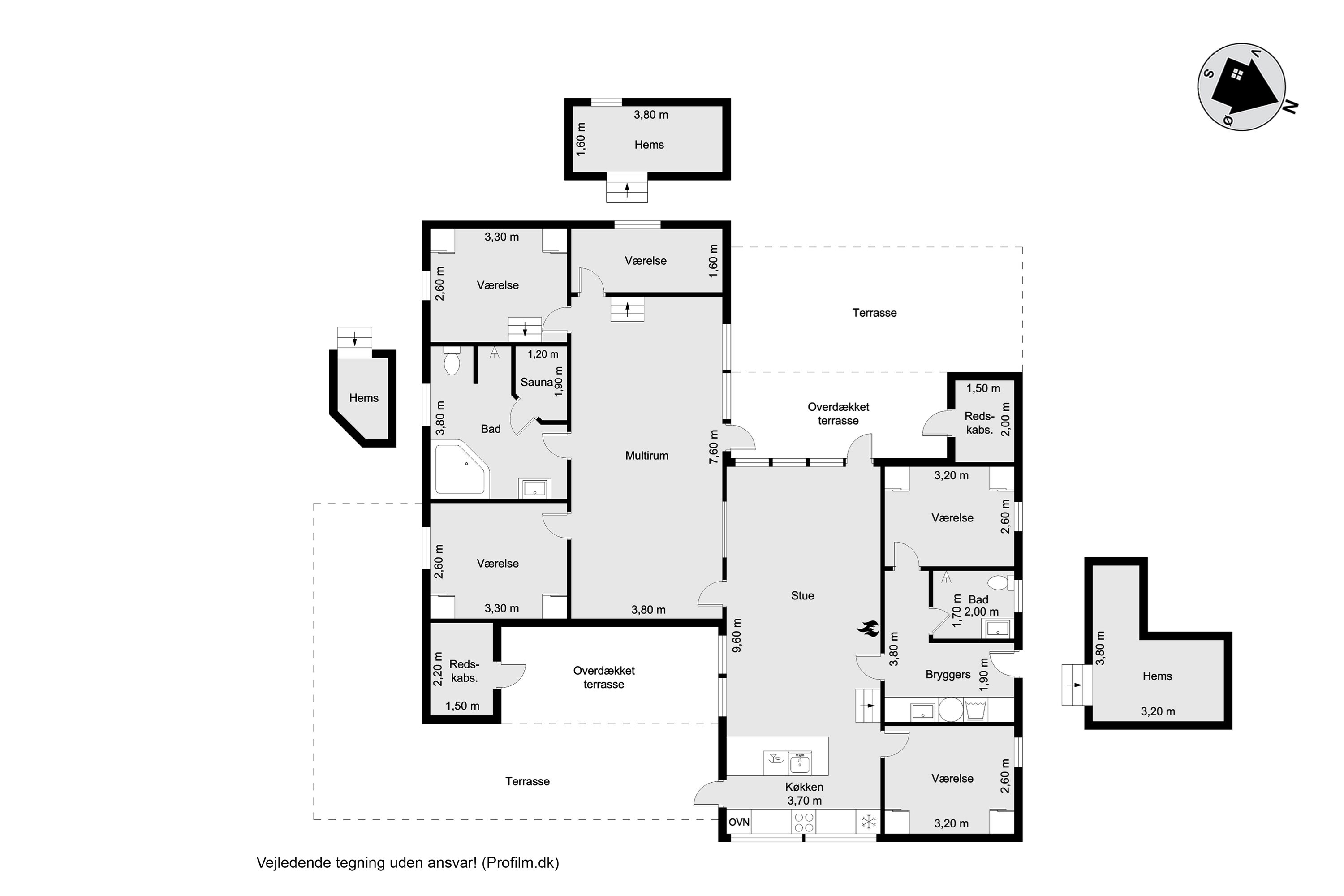 Plantegninger billede af Horizonvej 7, Vrist, 7673 Harboøre