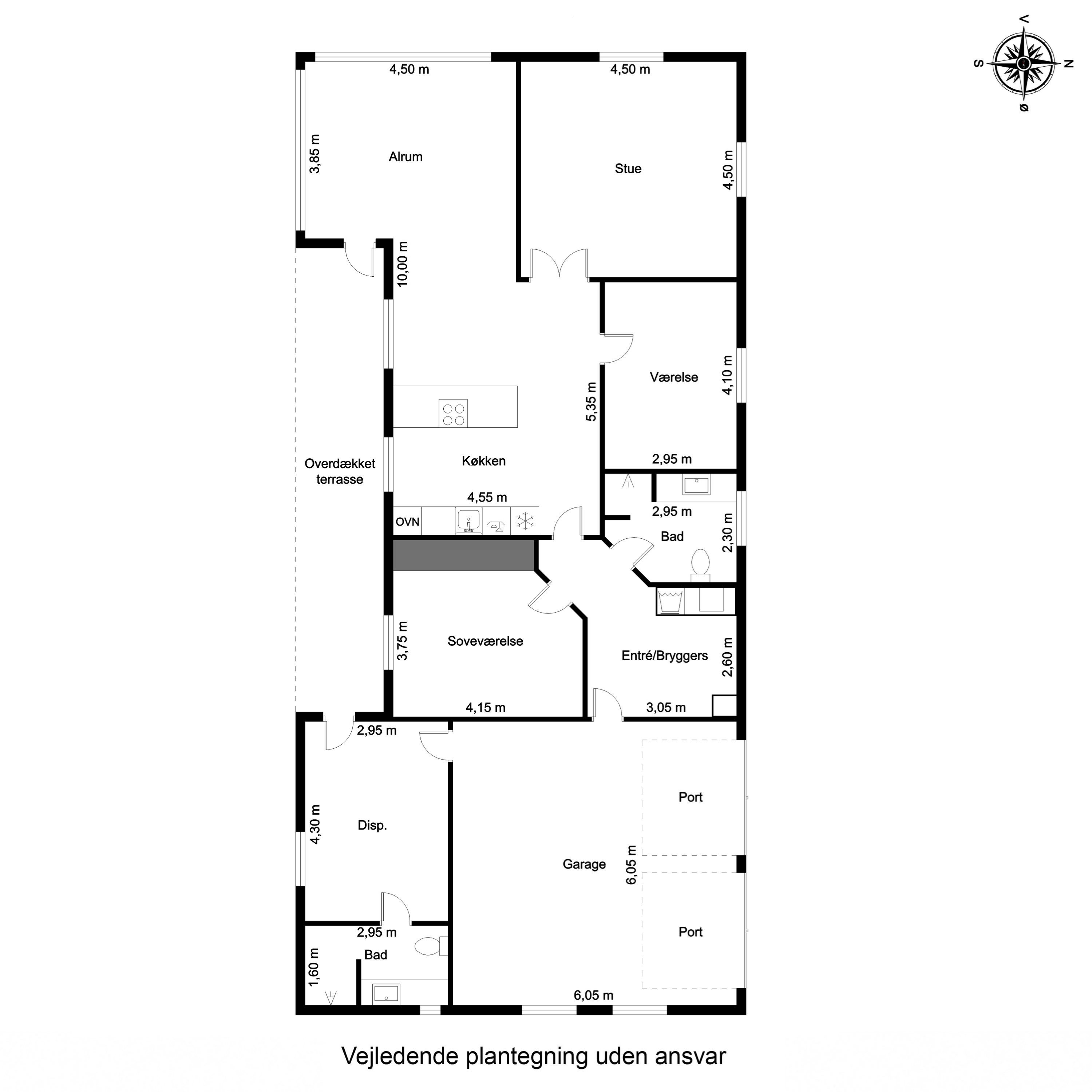 Plantegninger billede af Kyndesens Eng 1, 7160 Tørring