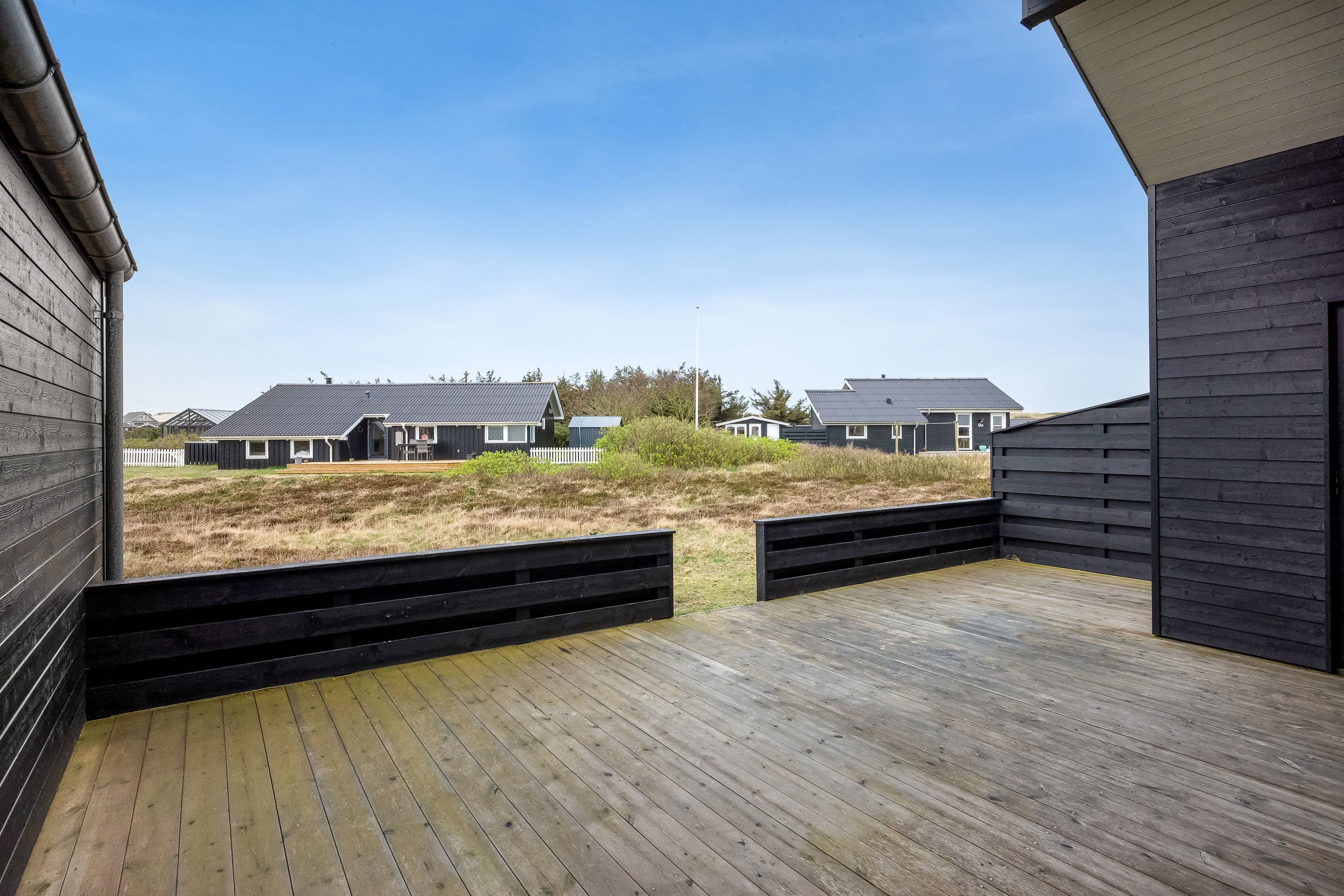 Fremhævet terrasse billede i fuldskærmstilstand. Billede af Horizonvej 7, Vrist, 7673 Harboøre