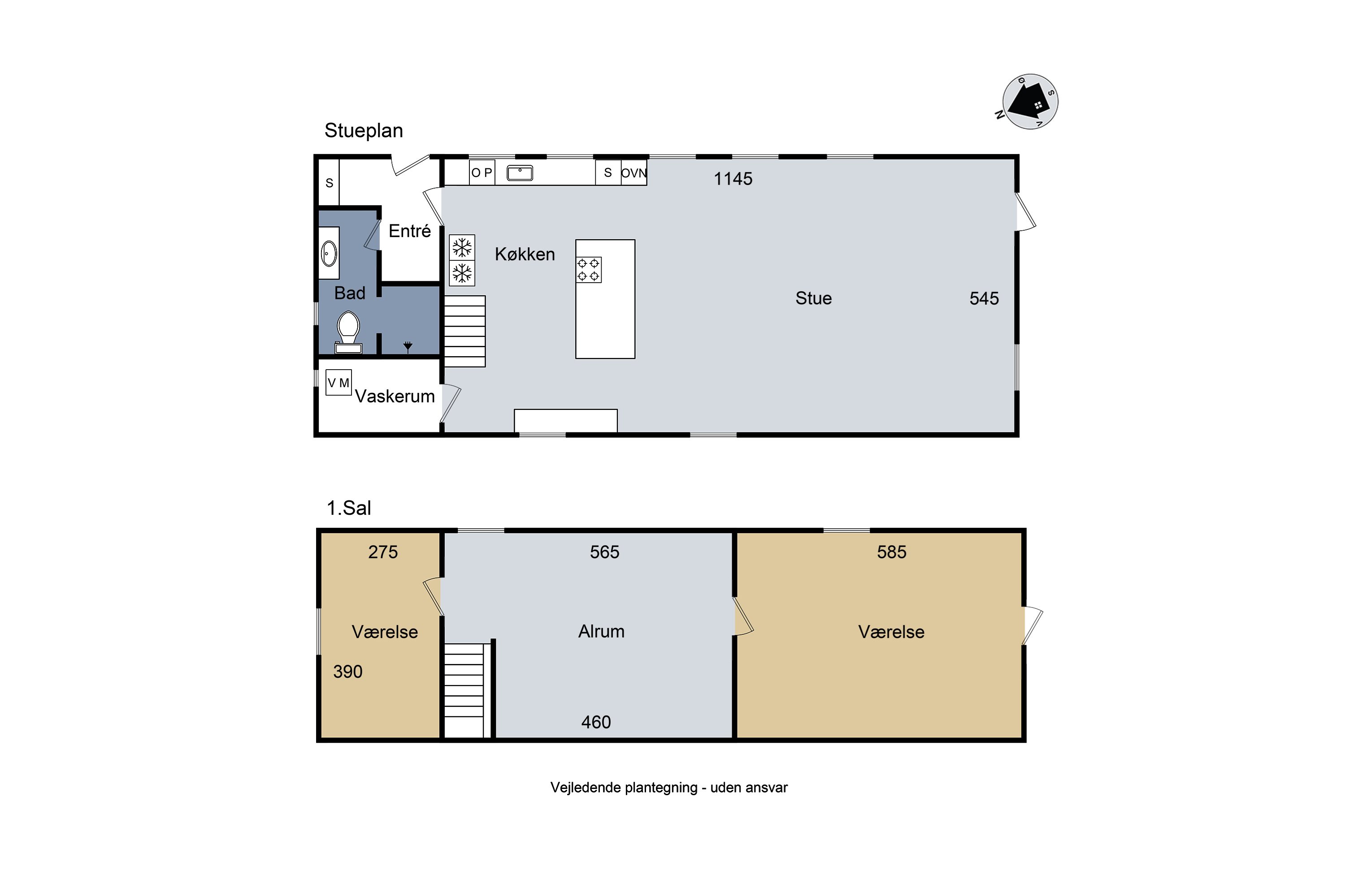 Plantegninger billede af Volden 4B, 4180 Sorø