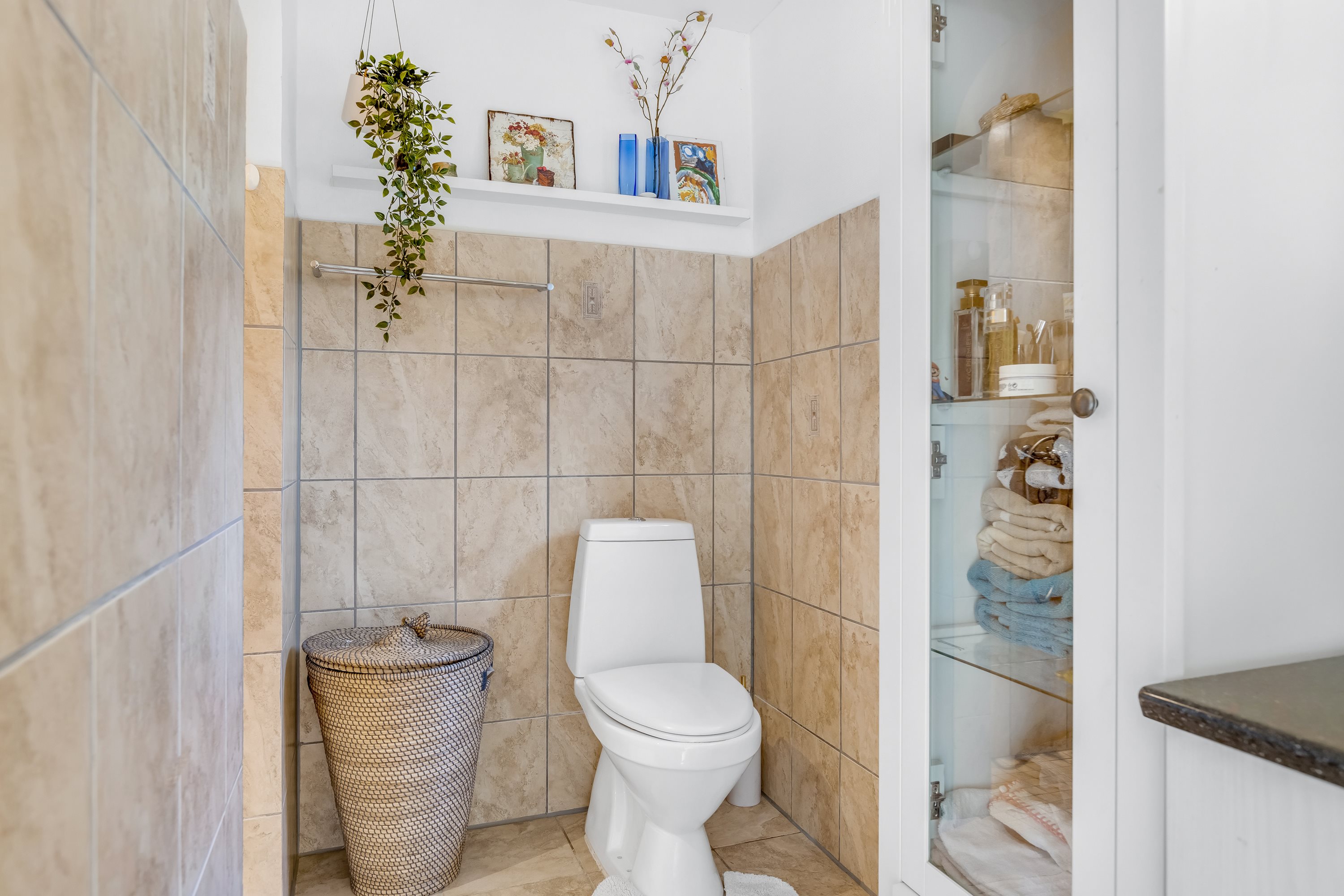 Fremhævet badeværelse billede i fuldskærmstilstand. Billede af Volden 4B, 4180 Sorø